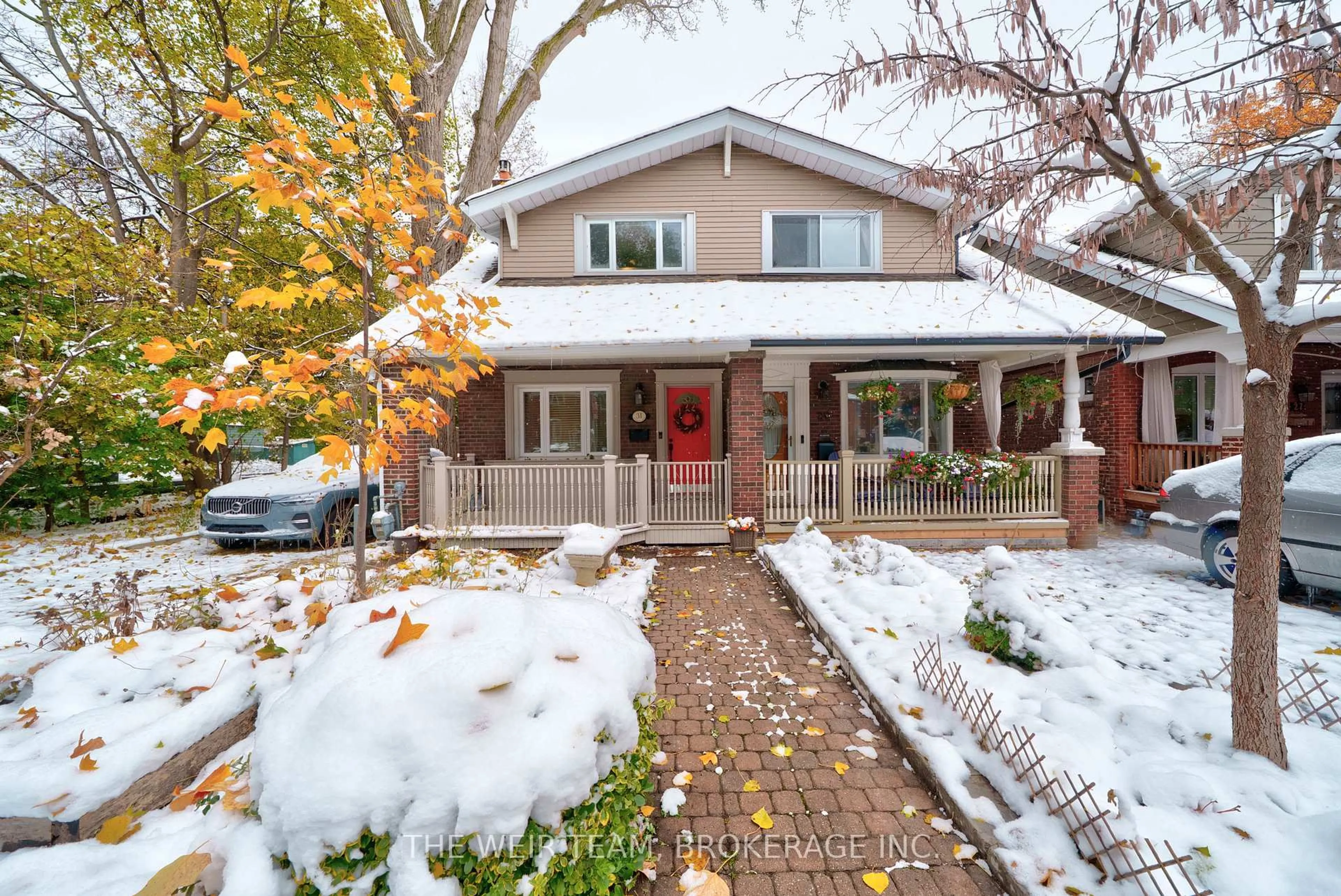 Home with brick exterior material, street for 31 Glenmount Park Rd, Toronto Ontario M4E 2M8