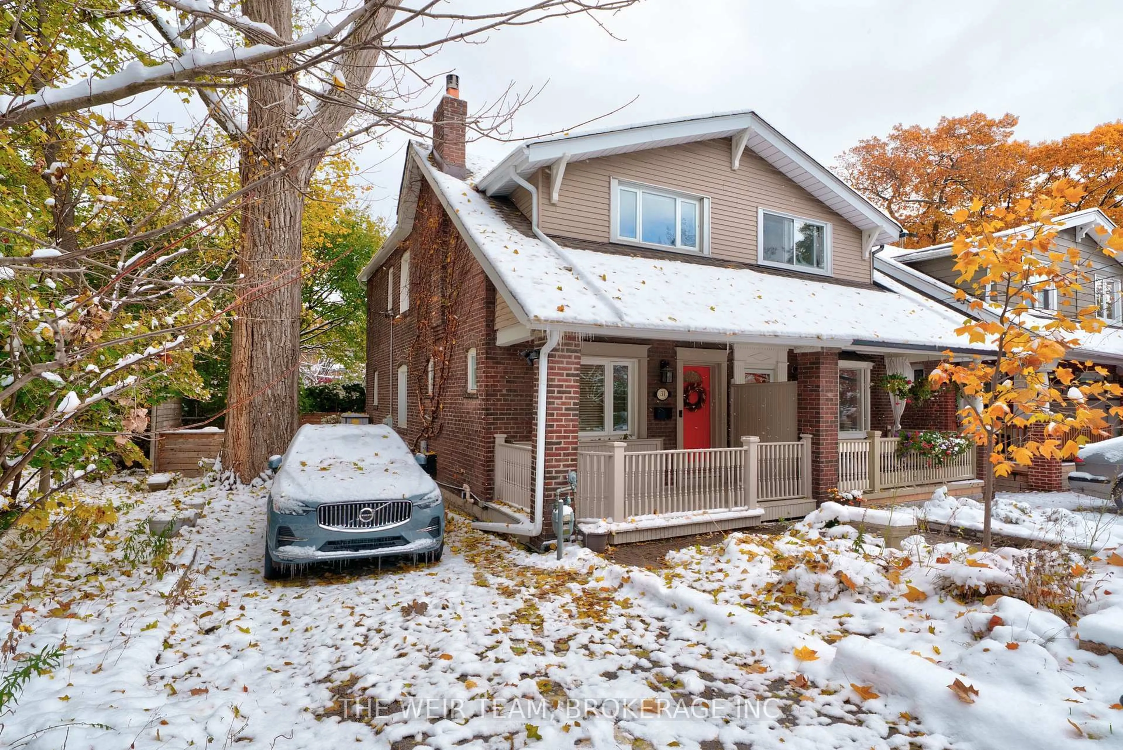 Home with brick exterior material, street for 31 Glenmount Park Rd, Toronto Ontario M4E 2M8