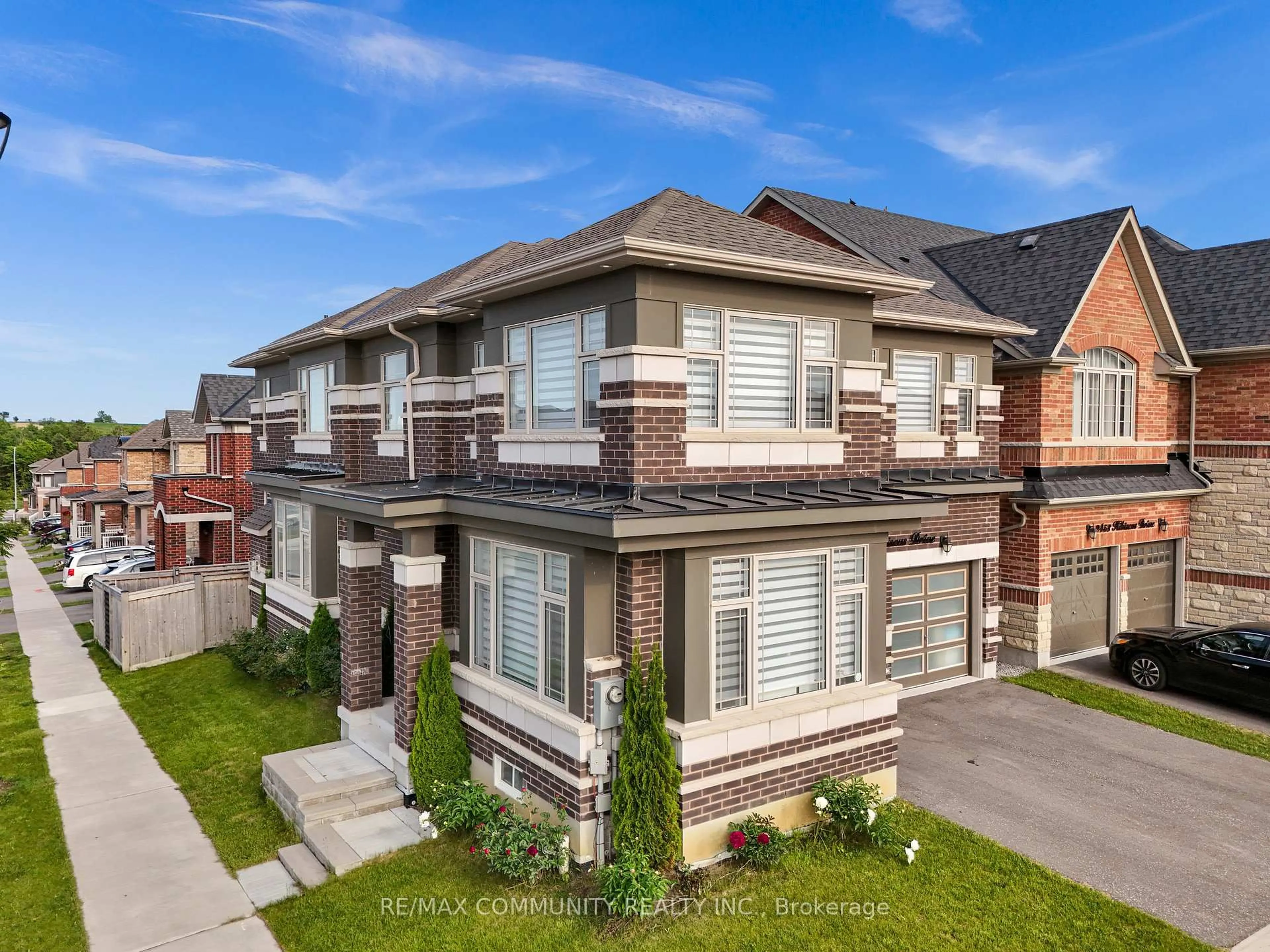 Home with brick exterior material, street for 2455 Hibiscus Dr, Pickering Ontario L1X 0H1