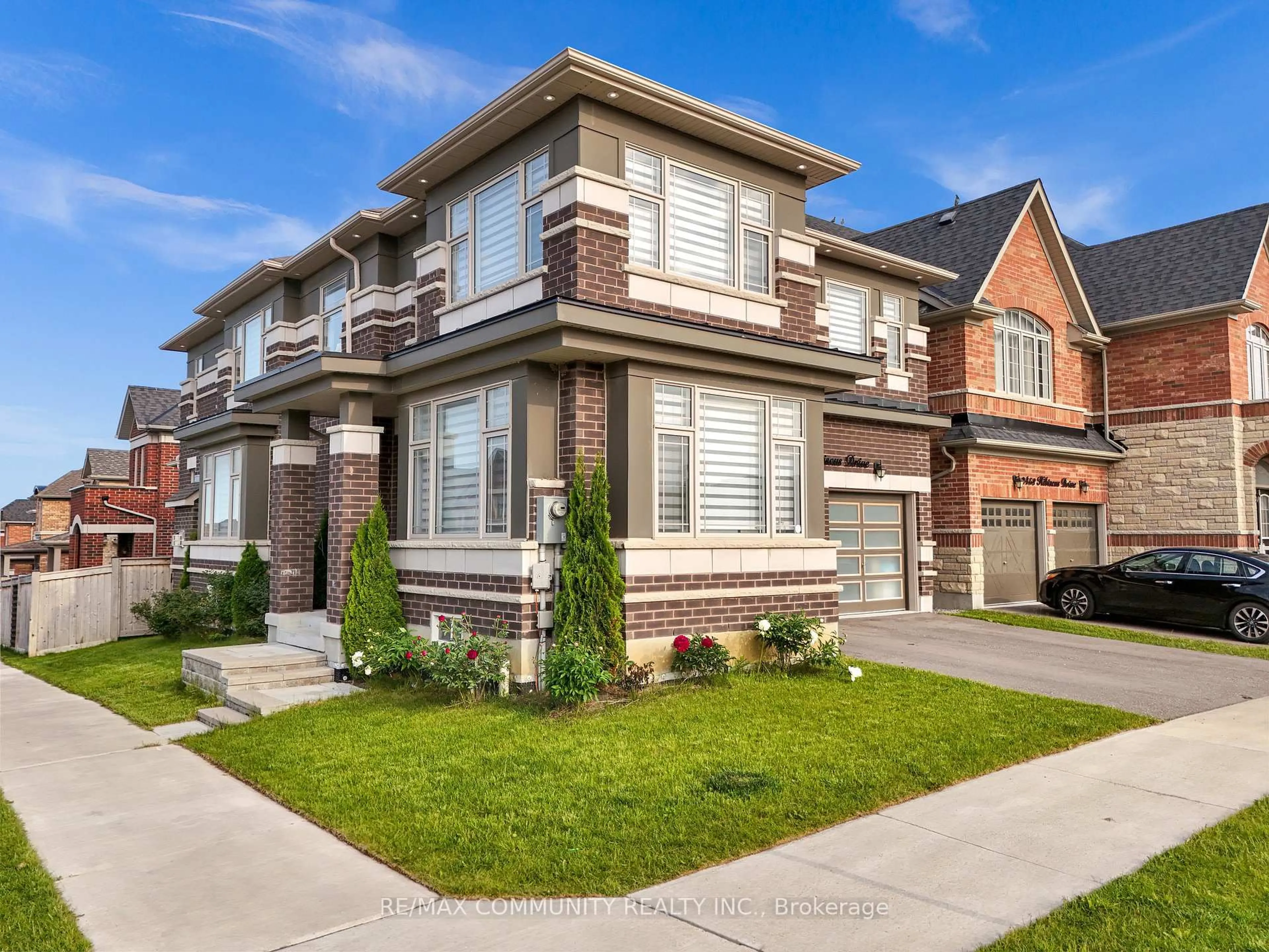 Home with brick exterior material, street for 2455 Hibiscus Dr, Pickering Ontario L1X 0H1