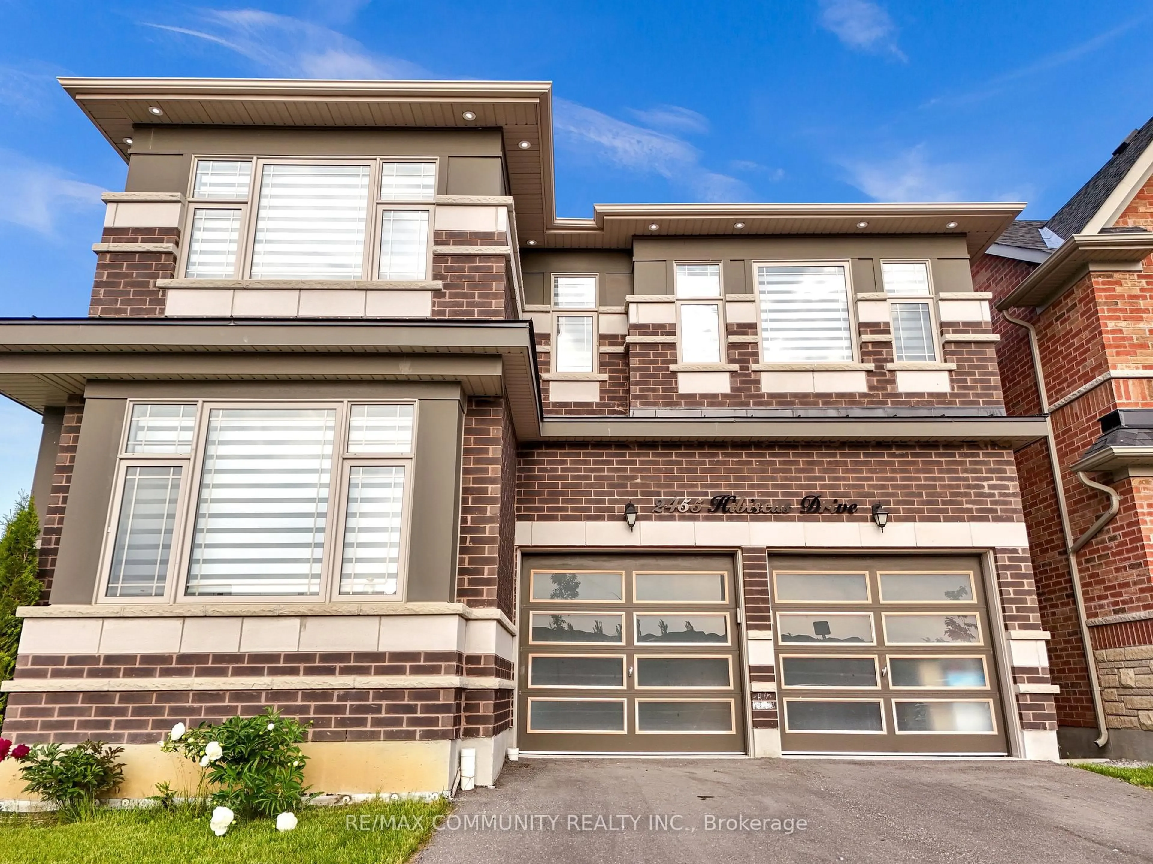Home with brick exterior material, street for 2455 Hibiscus Dr, Pickering Ontario L1X 0H1