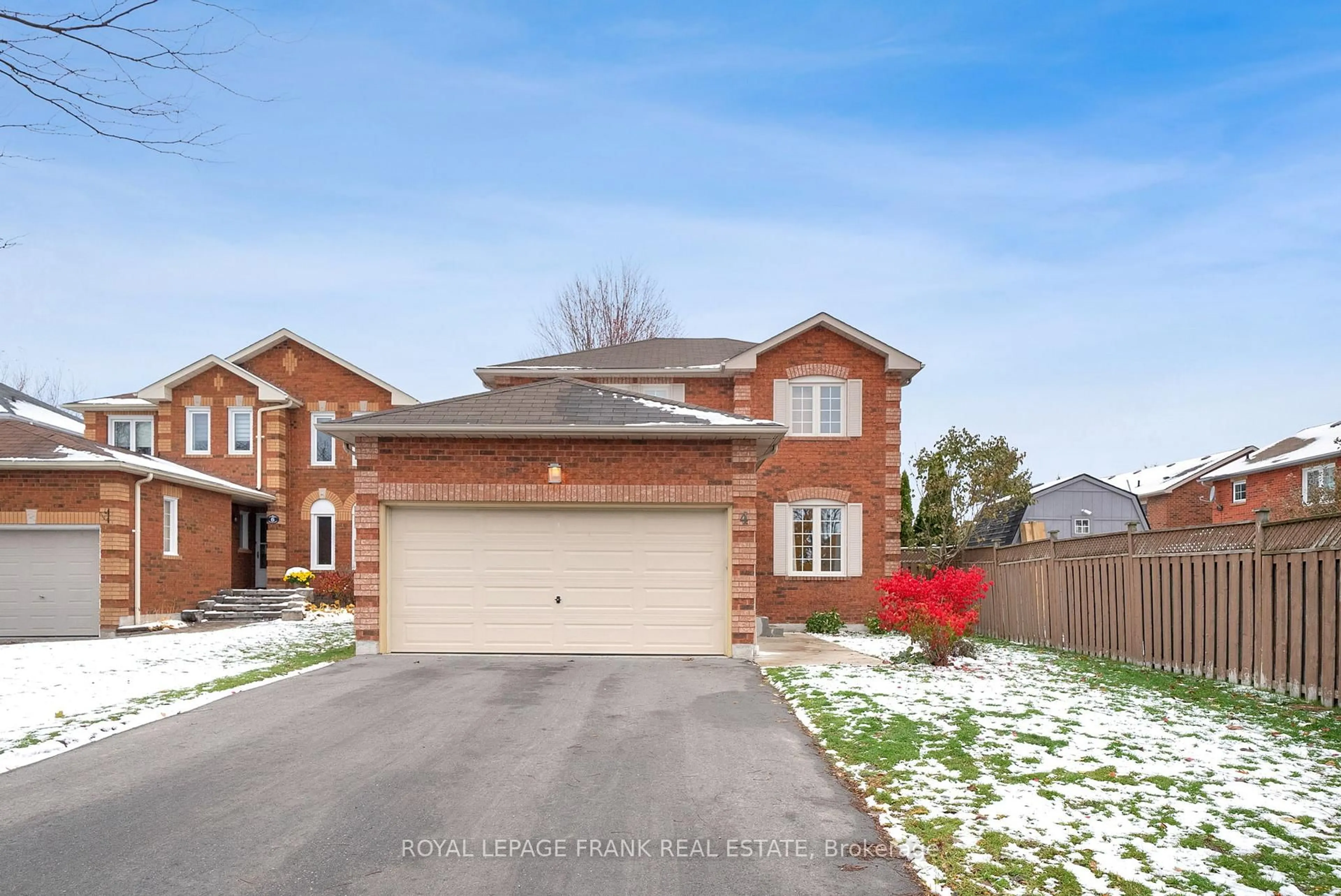 Home with brick exterior material, street for 4 Barwick Crt, Whitby Ontario L1N 9C2