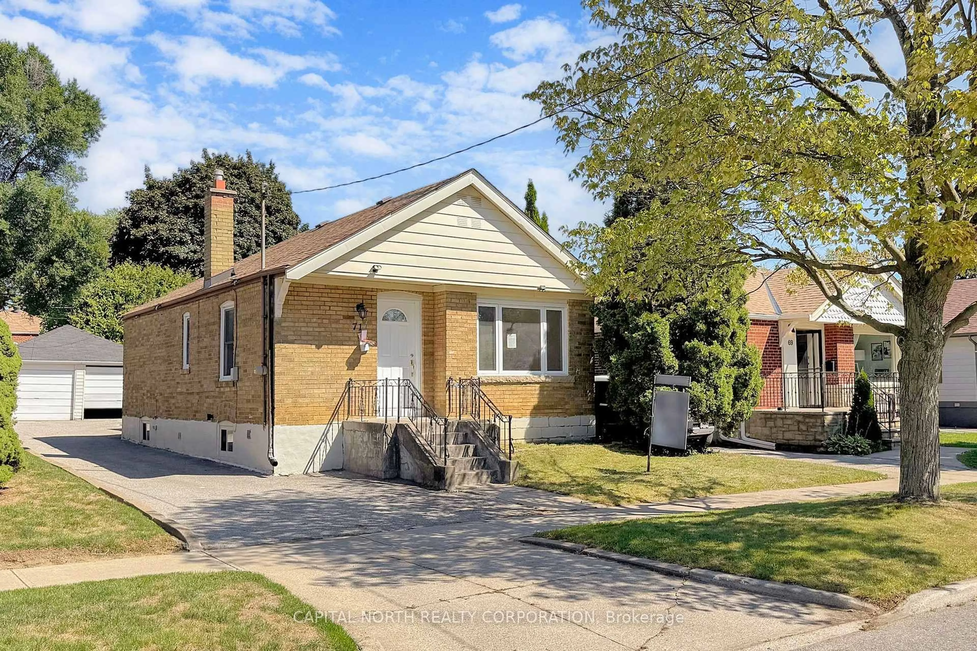 Home with brick exterior material, street for 71 Bertha Ave, Toronto Ontario M1L 3M3