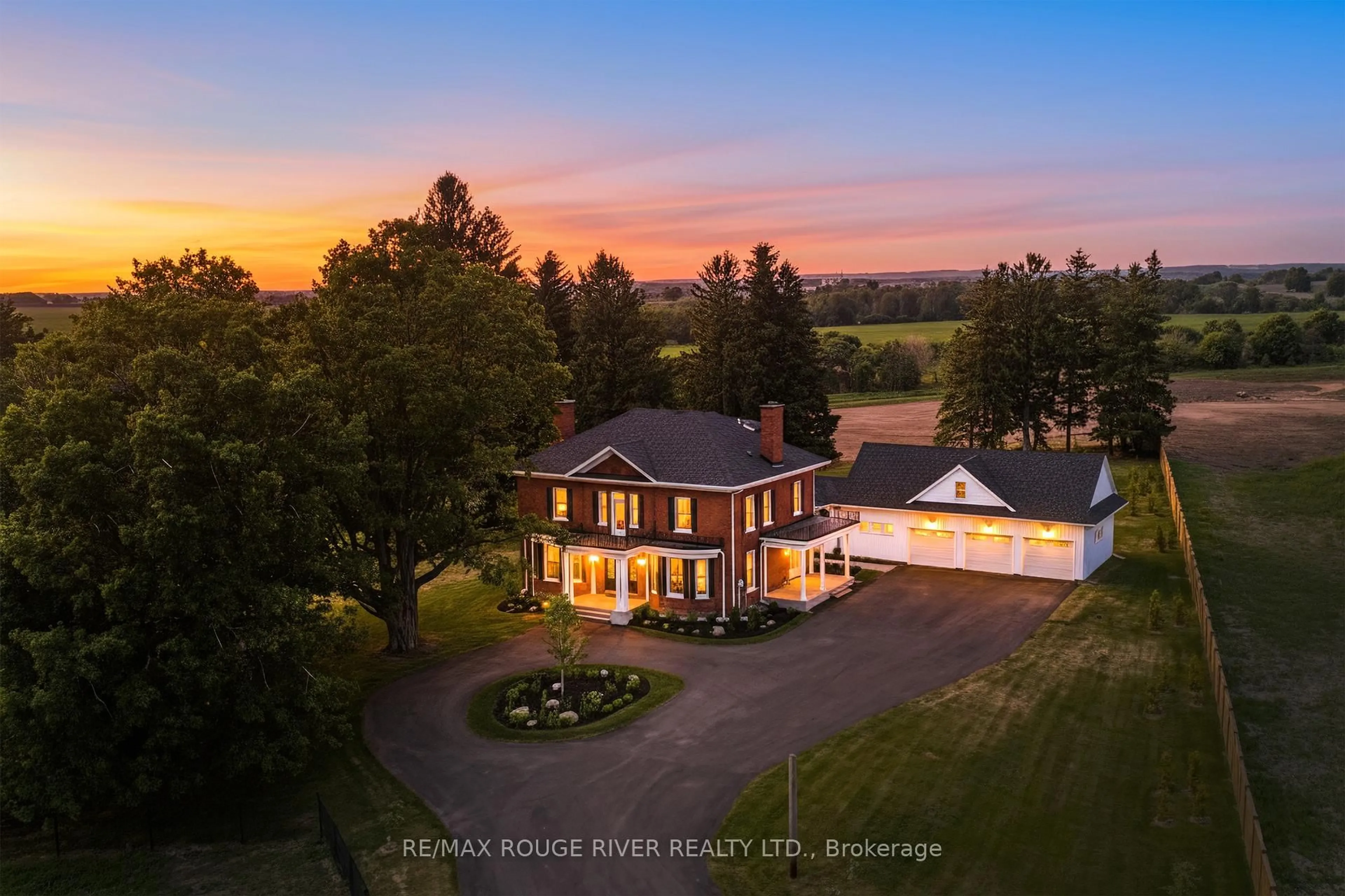 A pic from outside/outdoor area/front of a property/back of a property/a pic from drone, water/lake/river/ocean view for 145 Belmont Dr, Clarington Ontario L1B 1G9