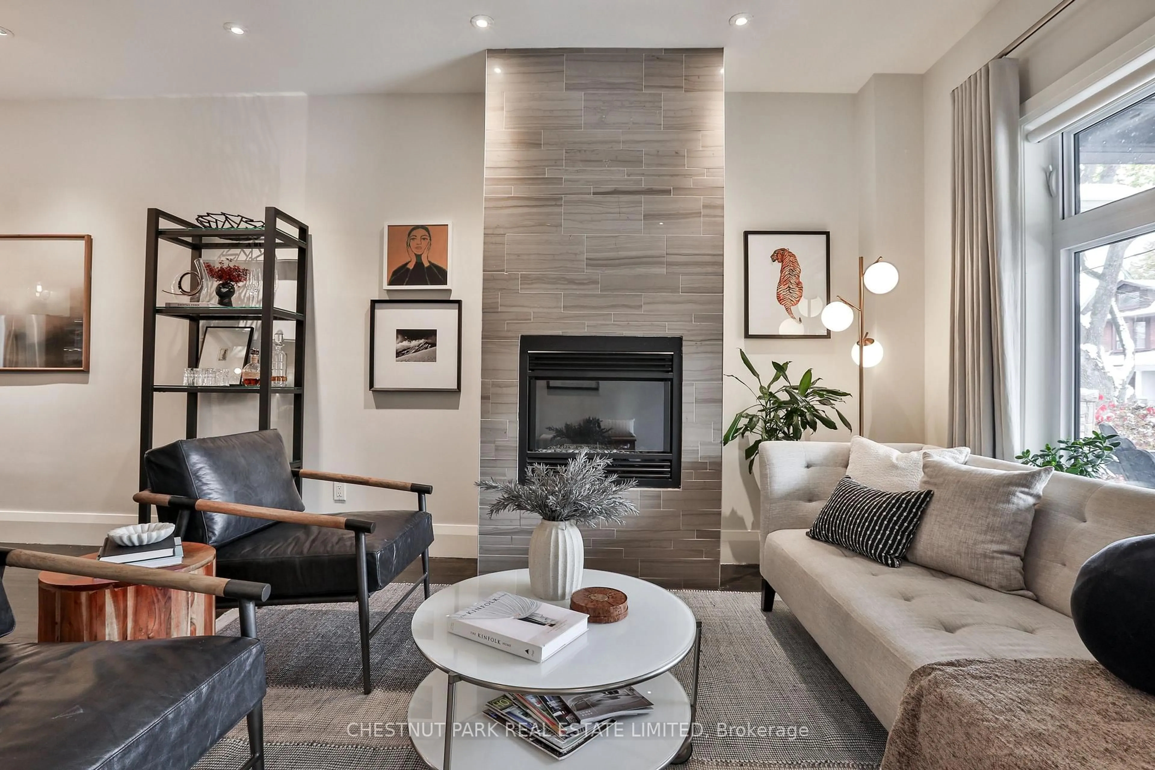 Living room with furniture, unknown for 122 Ivy Ave, Toronto Ontario M4L 2H7