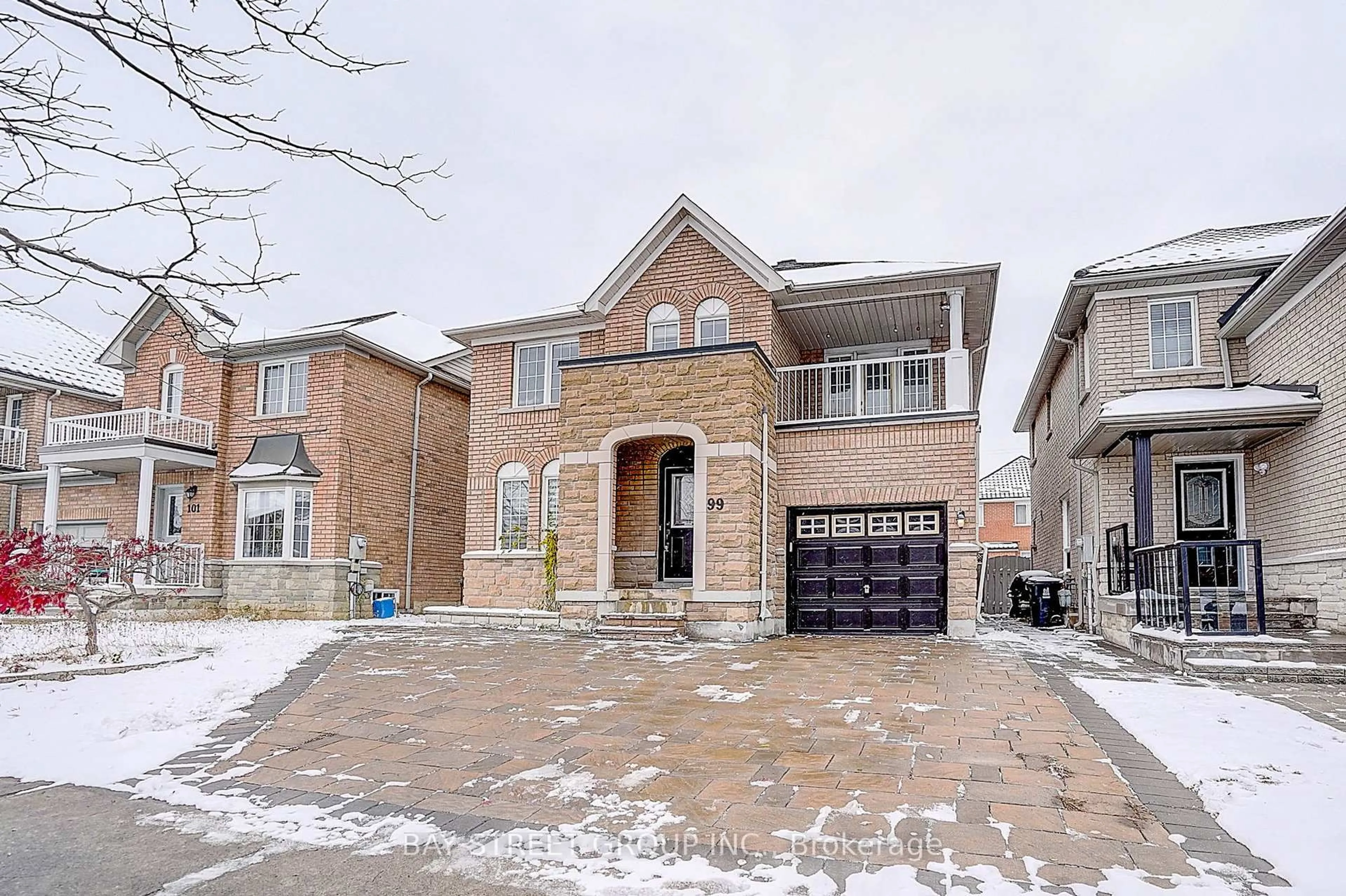 Home with brick exterior material, street for 99 Seasons Dr, Toronto Ontario M1X 1X8