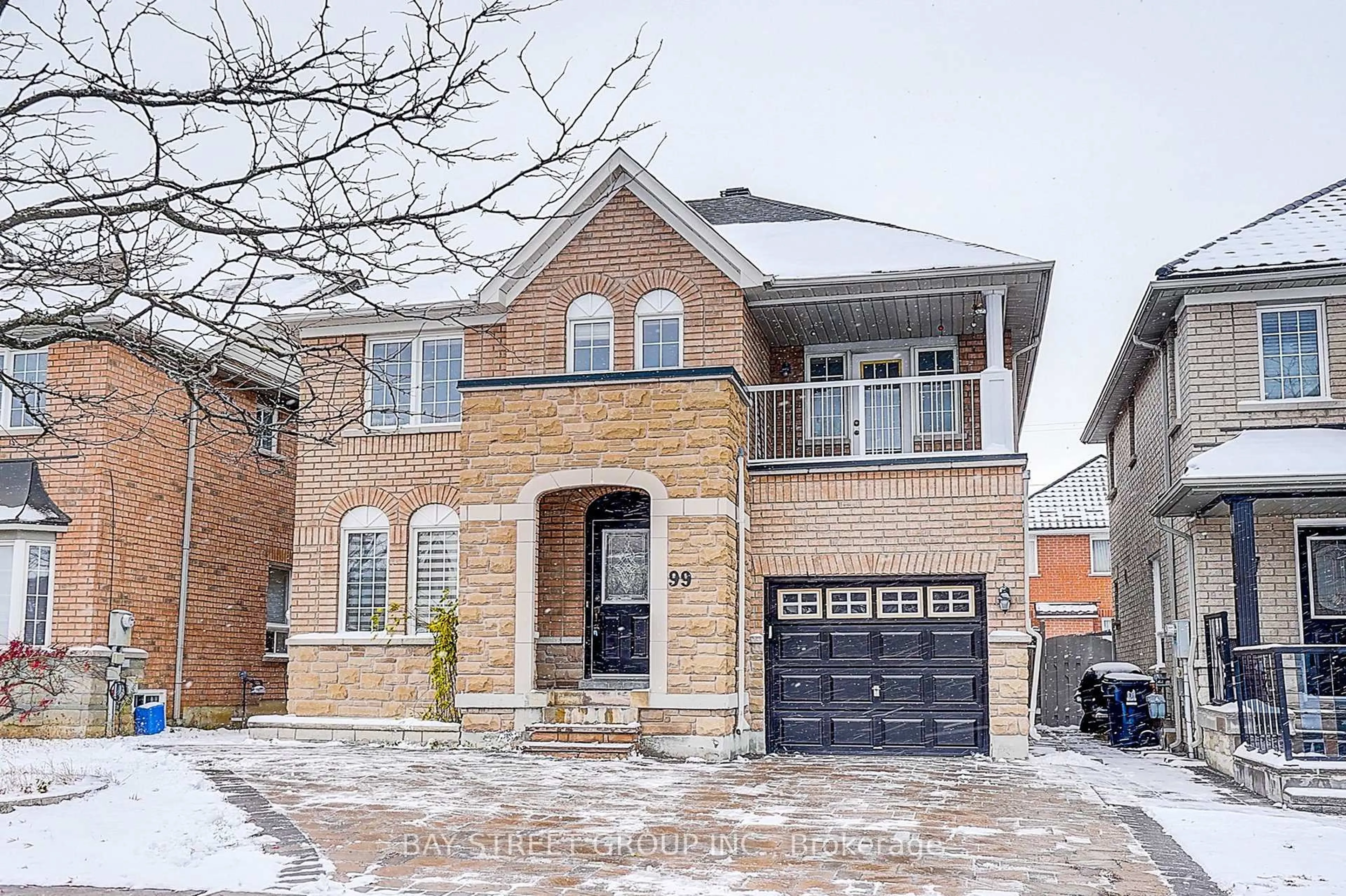 Home with brick exterior material, street for 99 Seasons Dr, Toronto Ontario M1X 1X8