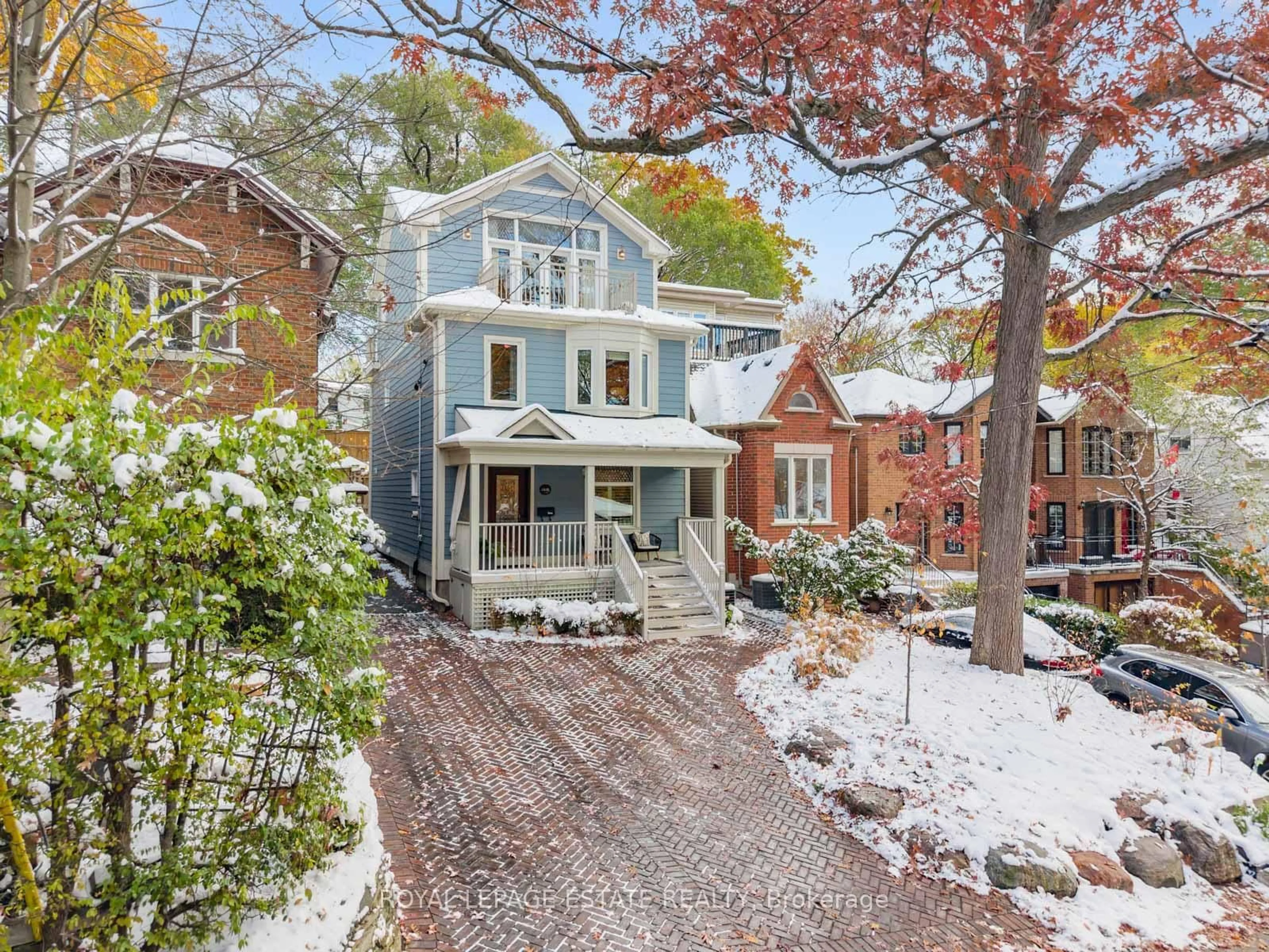 Home with brick exterior material, street for 143B Silver Birch Ave, Toronto Ontario M4E 3L3