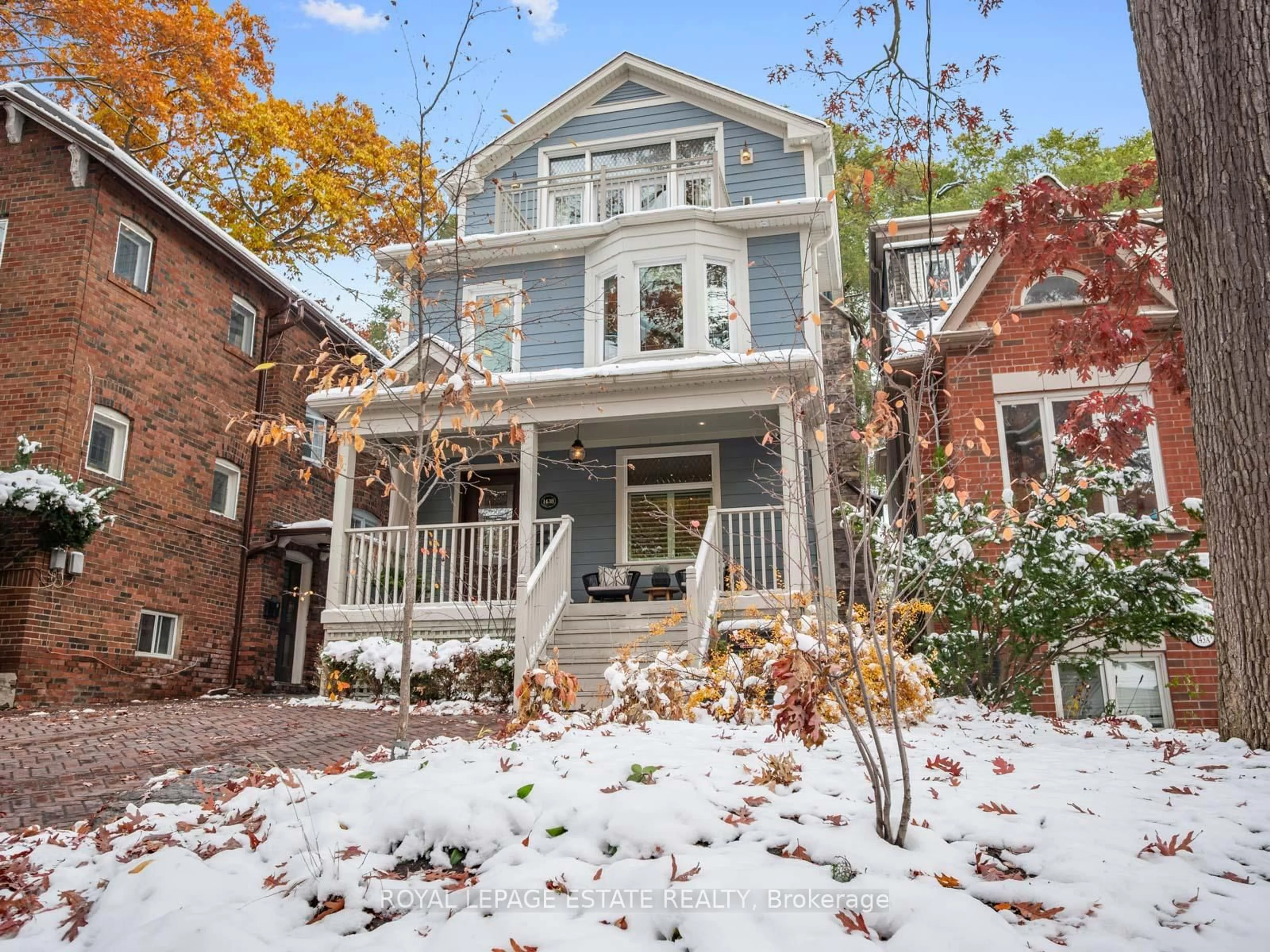 Home with brick exterior material, street for 143B Silver Birch Ave, Toronto Ontario M4E 3L3