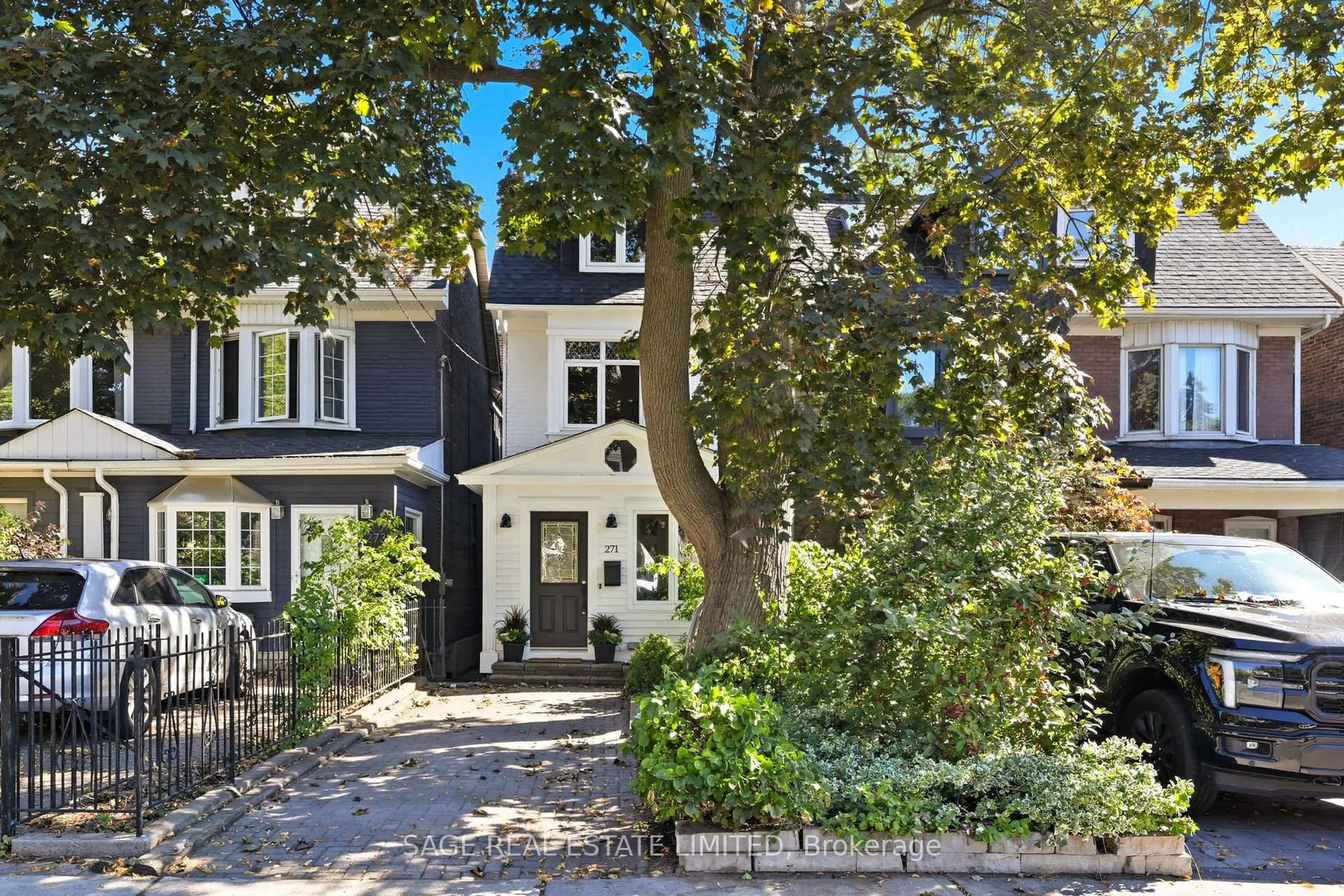 Home with brick exterior material, street for 271 Silver Birch Ave, Toronto Ontario M4E 3L6