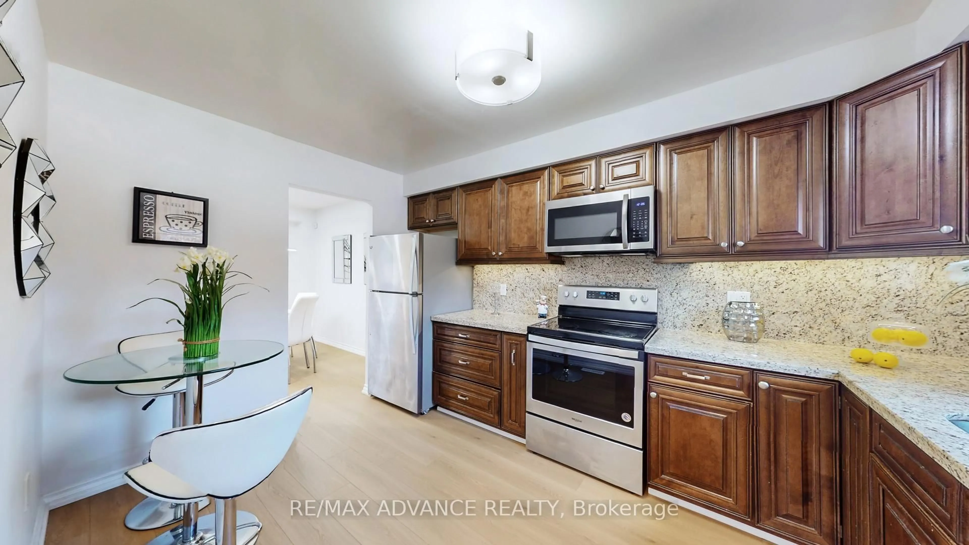 Standard kitchen, ceramic/tile floor for 46 Deverill Cres, Ajax Ontario L1T 1S7