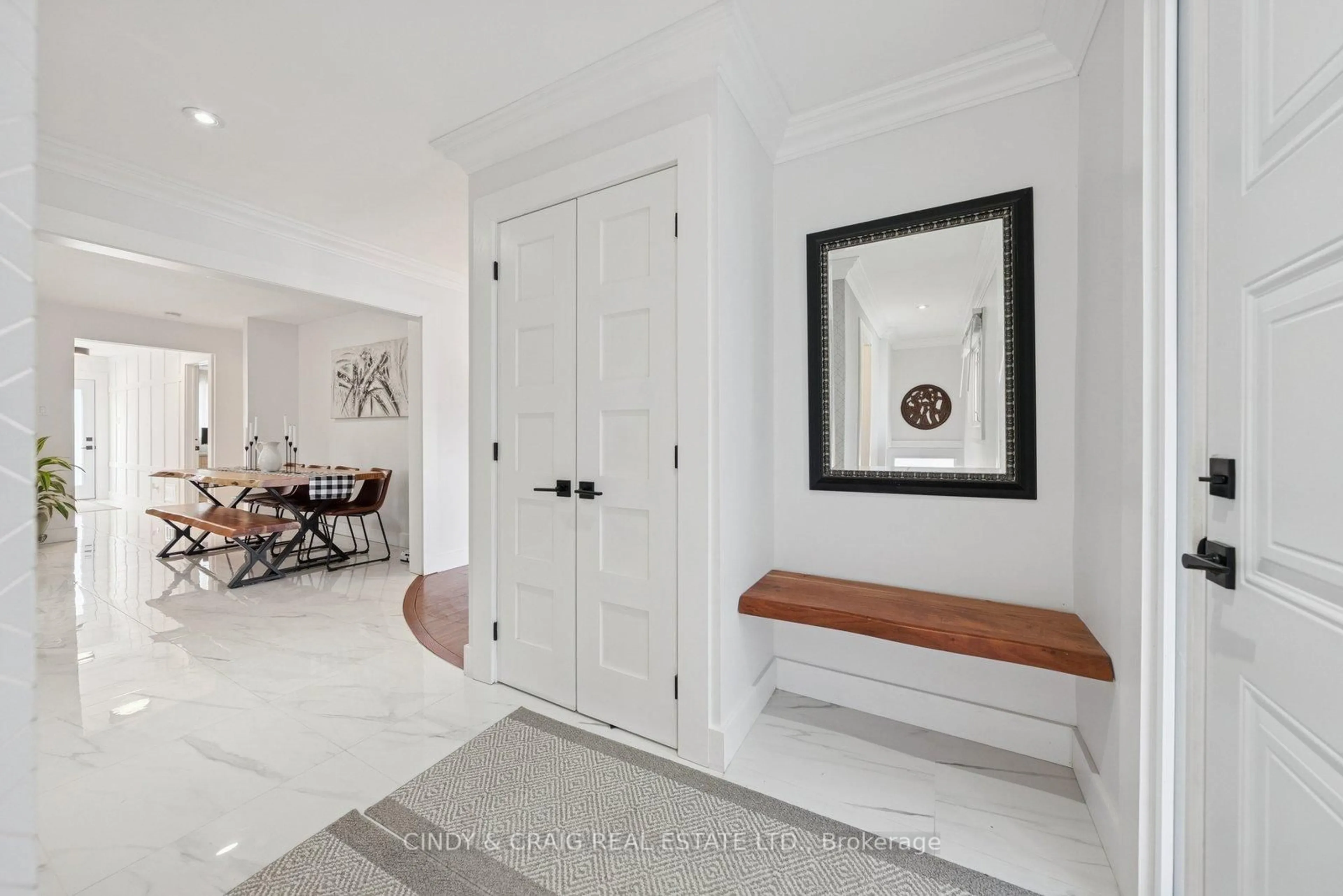 Indoor entryway for 34 Heber Down Cres, Whitby Ontario L1M 1A8