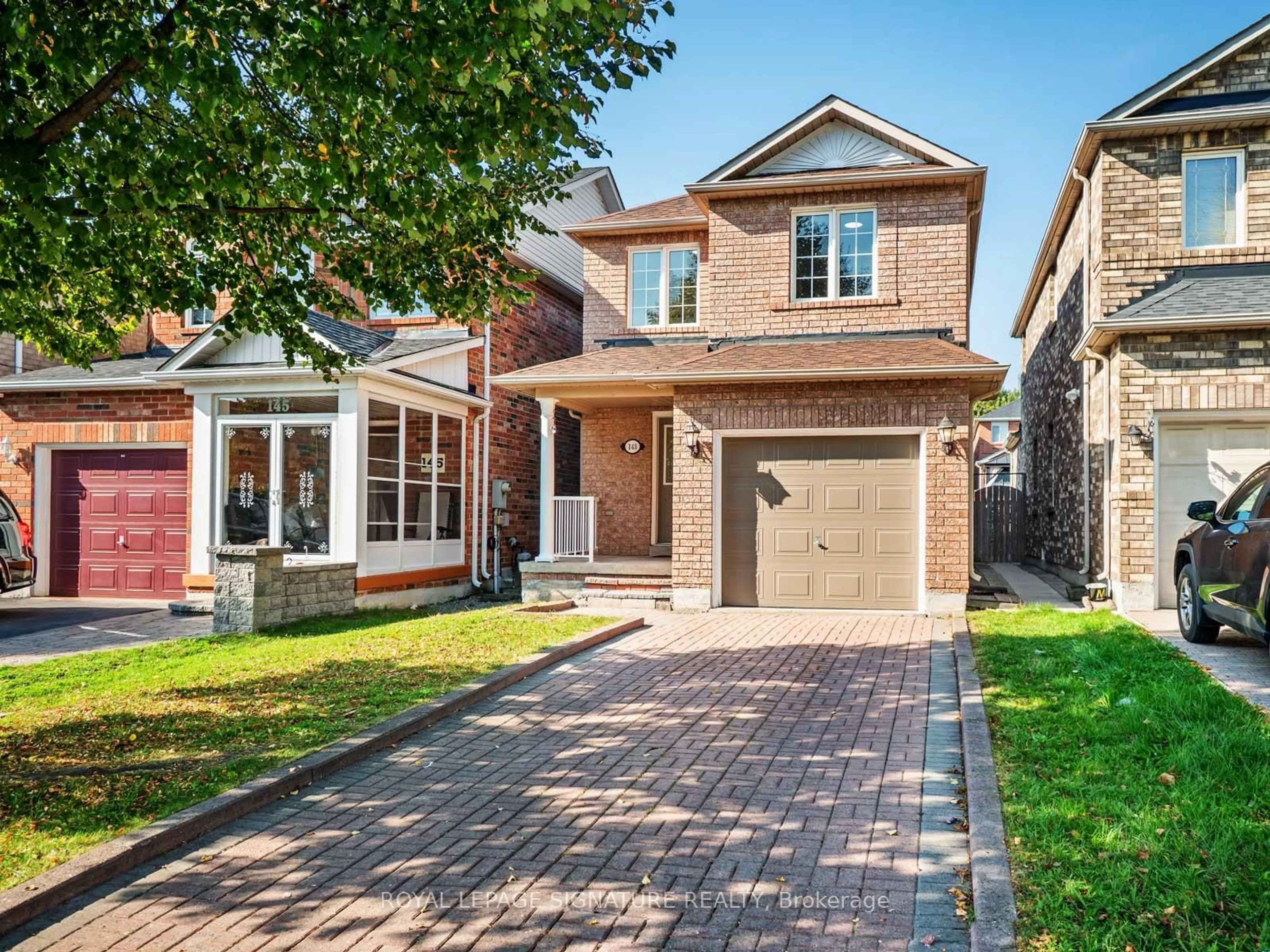 Home with brick exterior material, street for 143 Bonspiel Dr, Toronto Ontario M1E 5K5