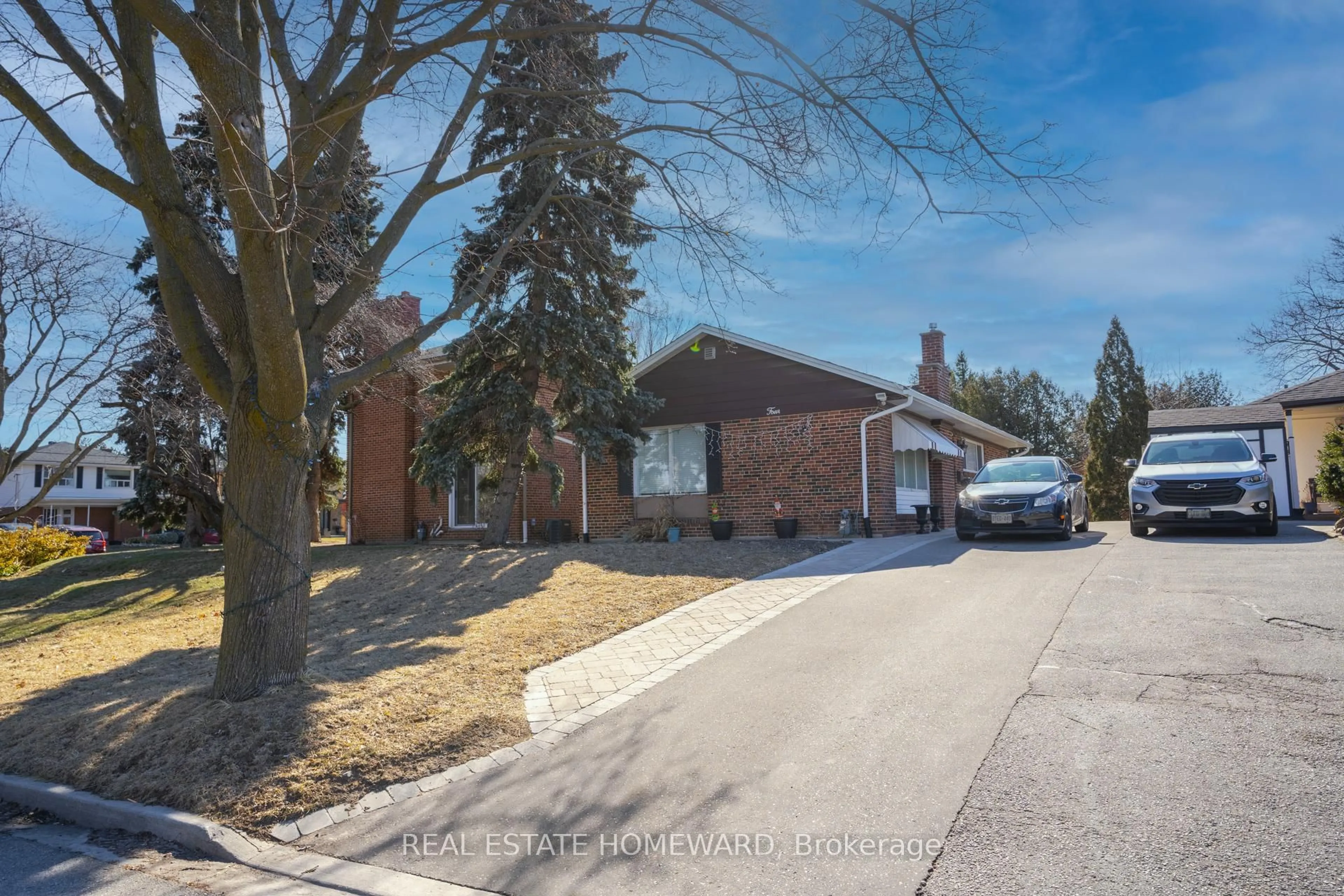 Home with brick exterior material, street for 4 Moorecroft Cres, Toronto Ontario M1K 3V1