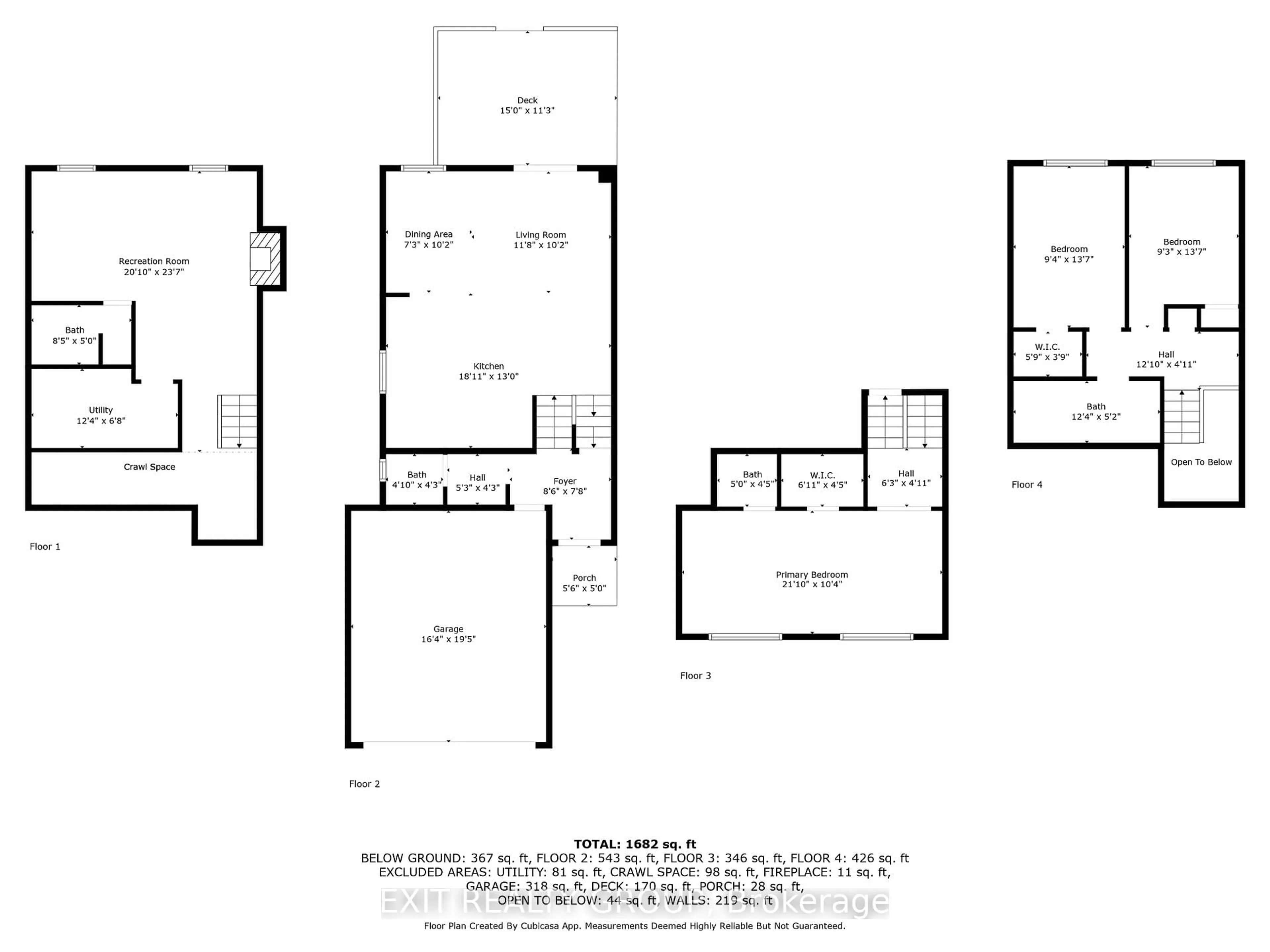 Floor plan for 765 Hampton Crt, Pickering Ontario L1W 3M3