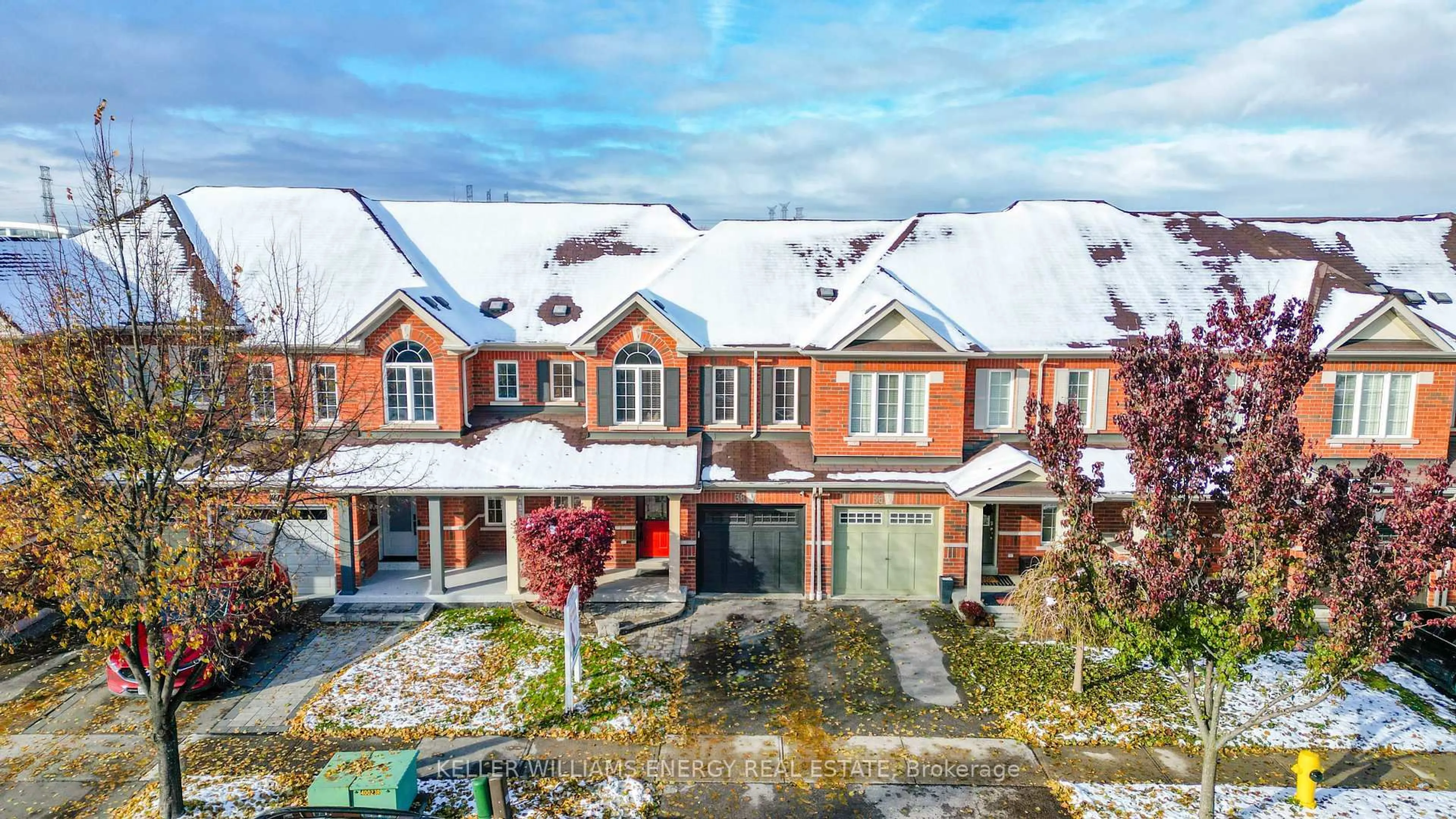 A pic from outside/outdoor area/front of a property/back of a property/a pic from drone, unknown for 38 Elliottglen Dr, Ajax Ontario L1Z 0H2