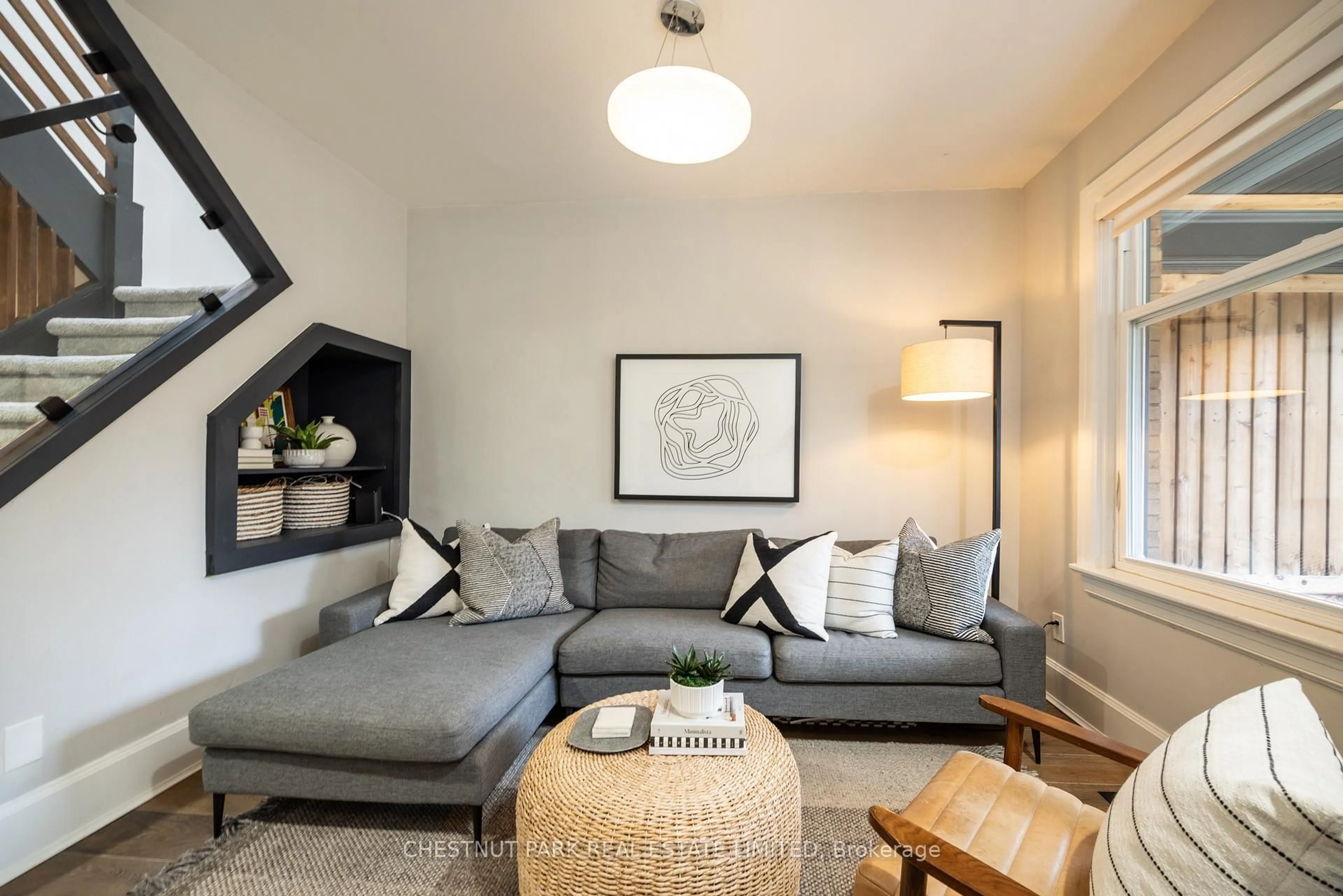 Living room with furniture, unknown for 115 Leslie St, Toronto Ontario M4M 3C6