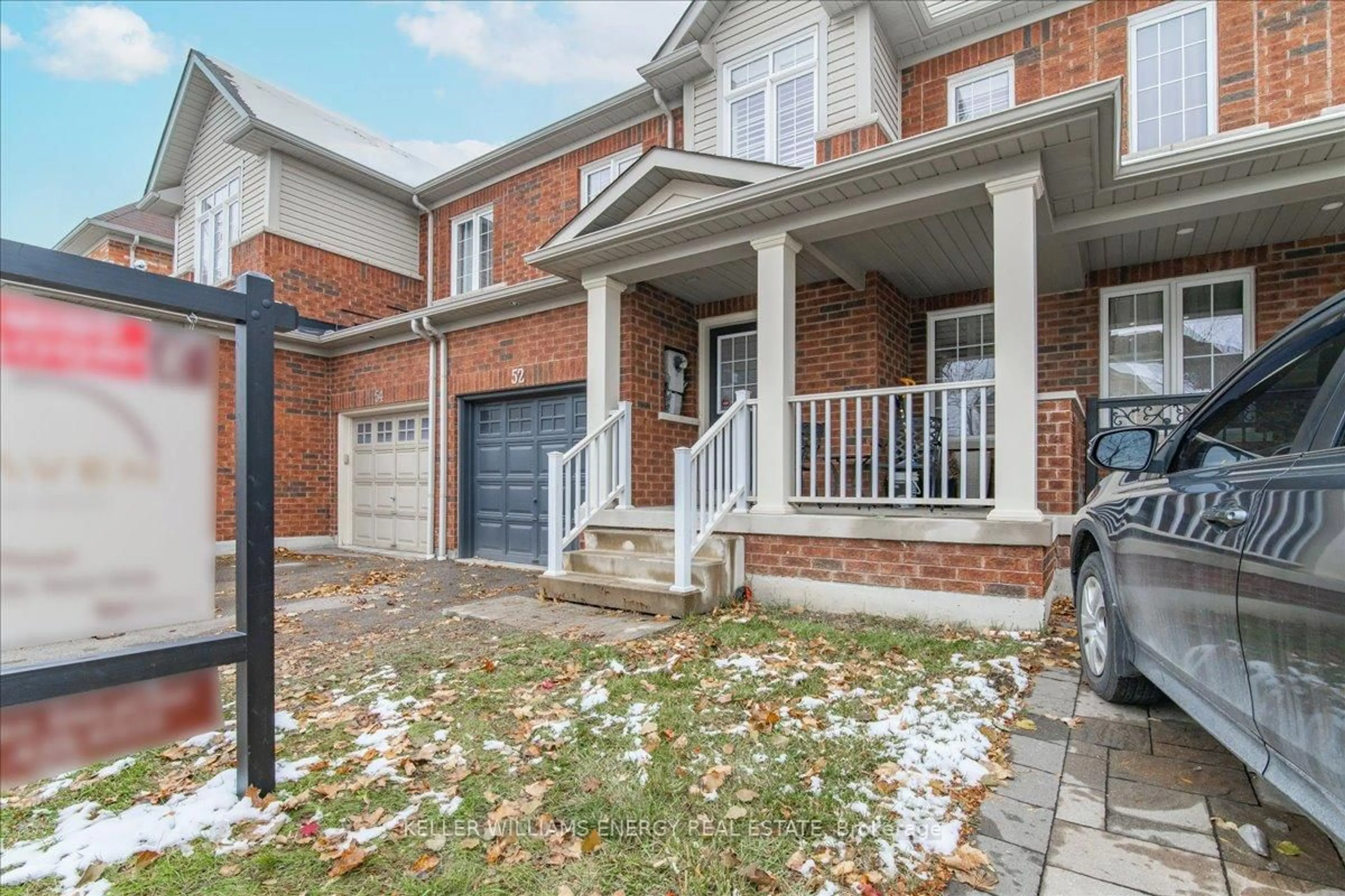Home with brick exterior material, street for 52 Elliottglen Dr, Ajax Ontario L1Z 0H2