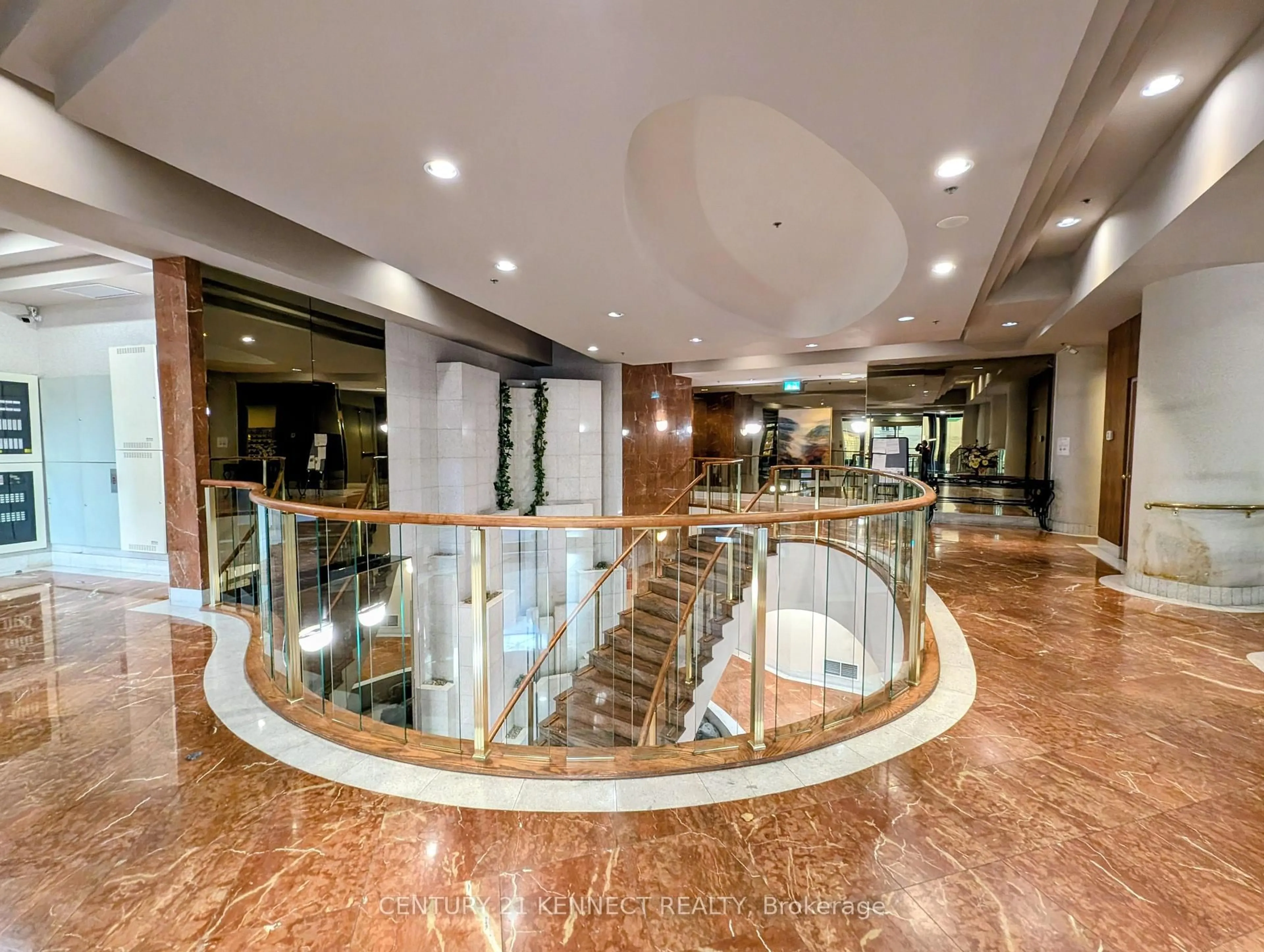 Indoor foyer for 228 Bonis Ave #2807, Toronto Ontario M1T 3W4
