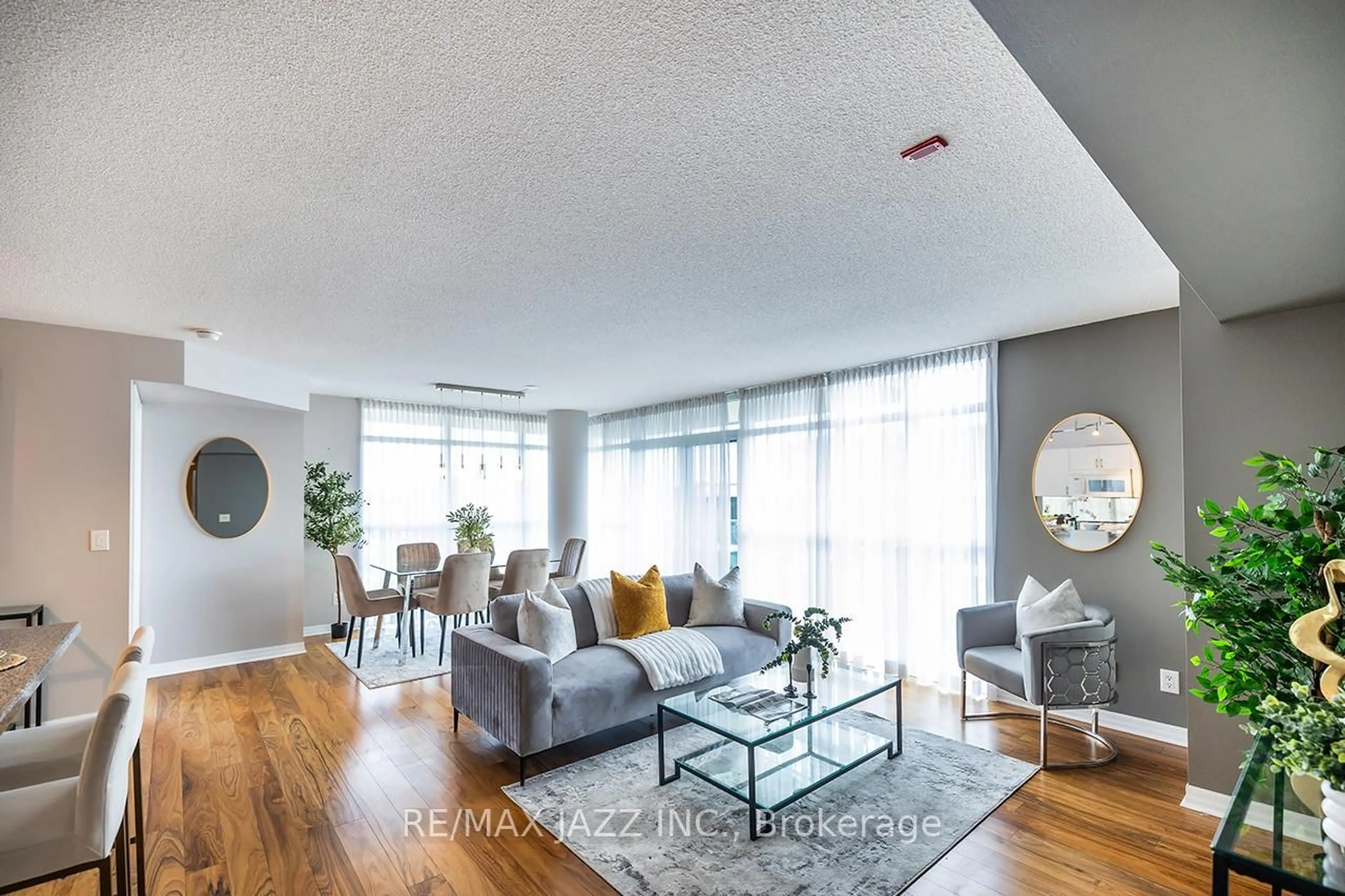 Living room with furniture, unknown for 1600 Charles St #612, Whitby Ontario L1N 1B9