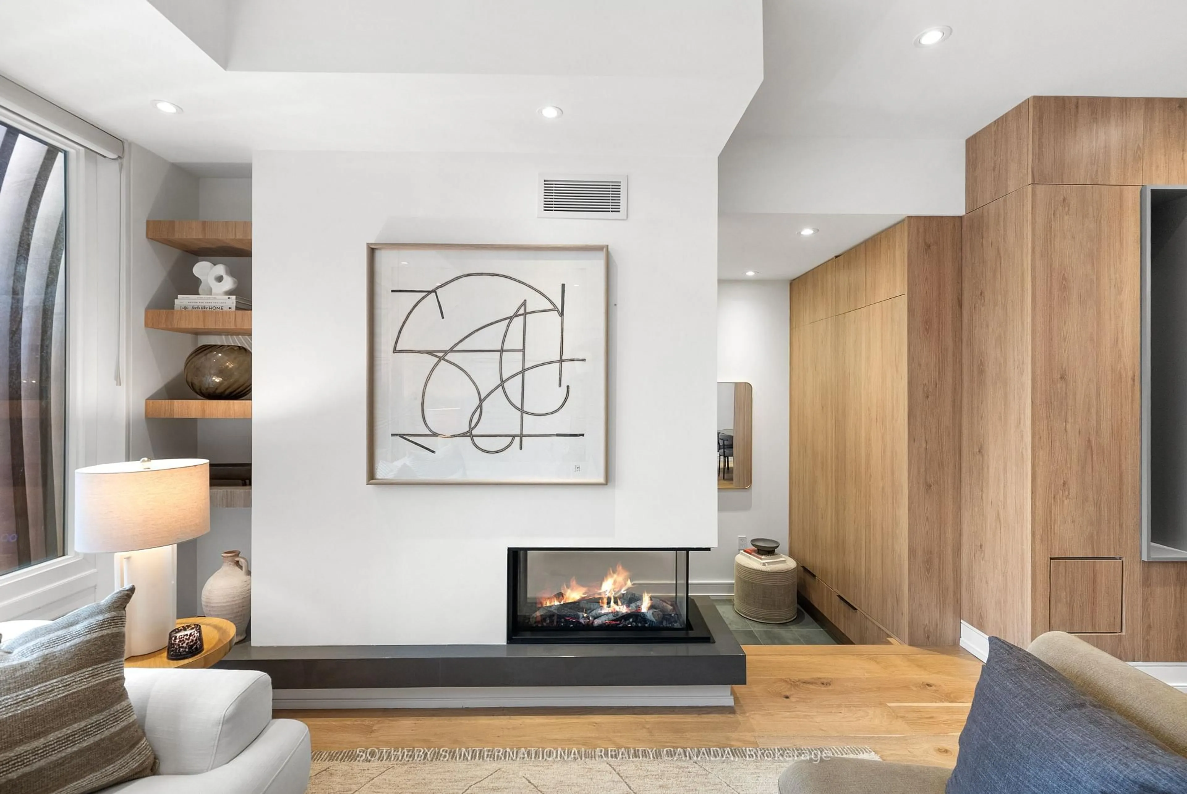 Living room with furniture, unknown for 83 Virginia Ave, Toronto Ontario M4C 2S8