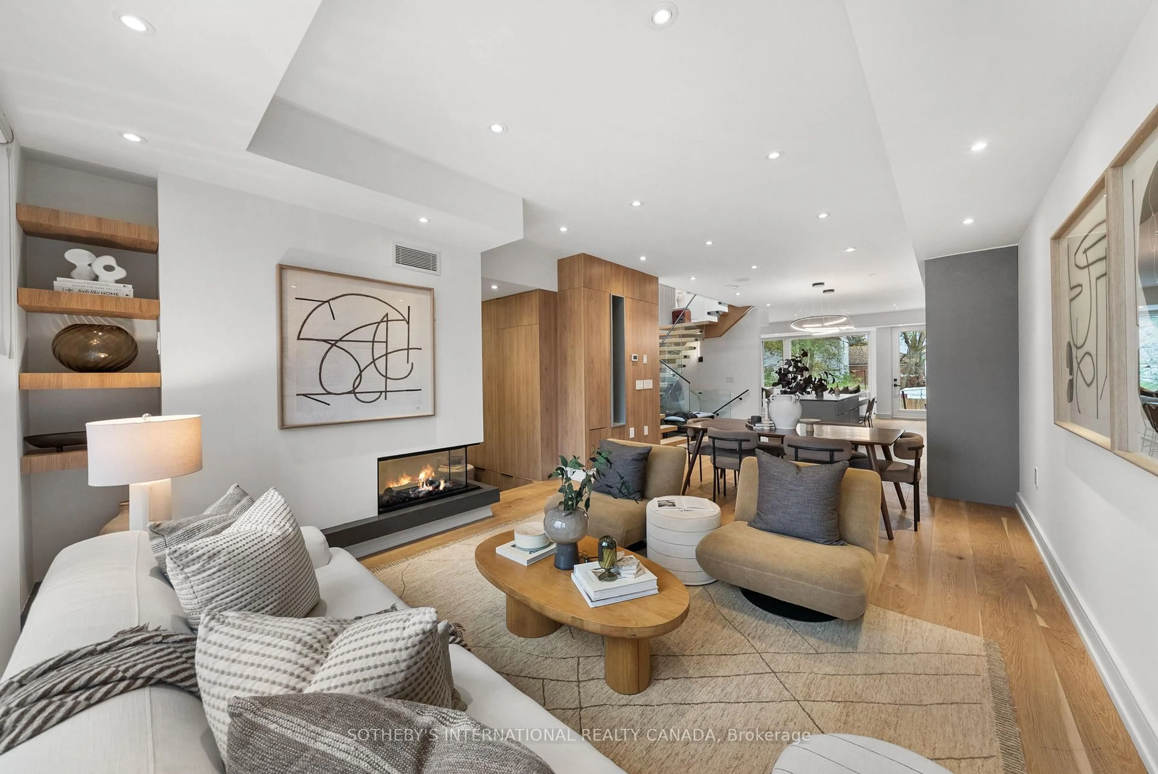 Living room with furniture, unknown for 83 Virginia Ave, Toronto Ontario M4C 2S8