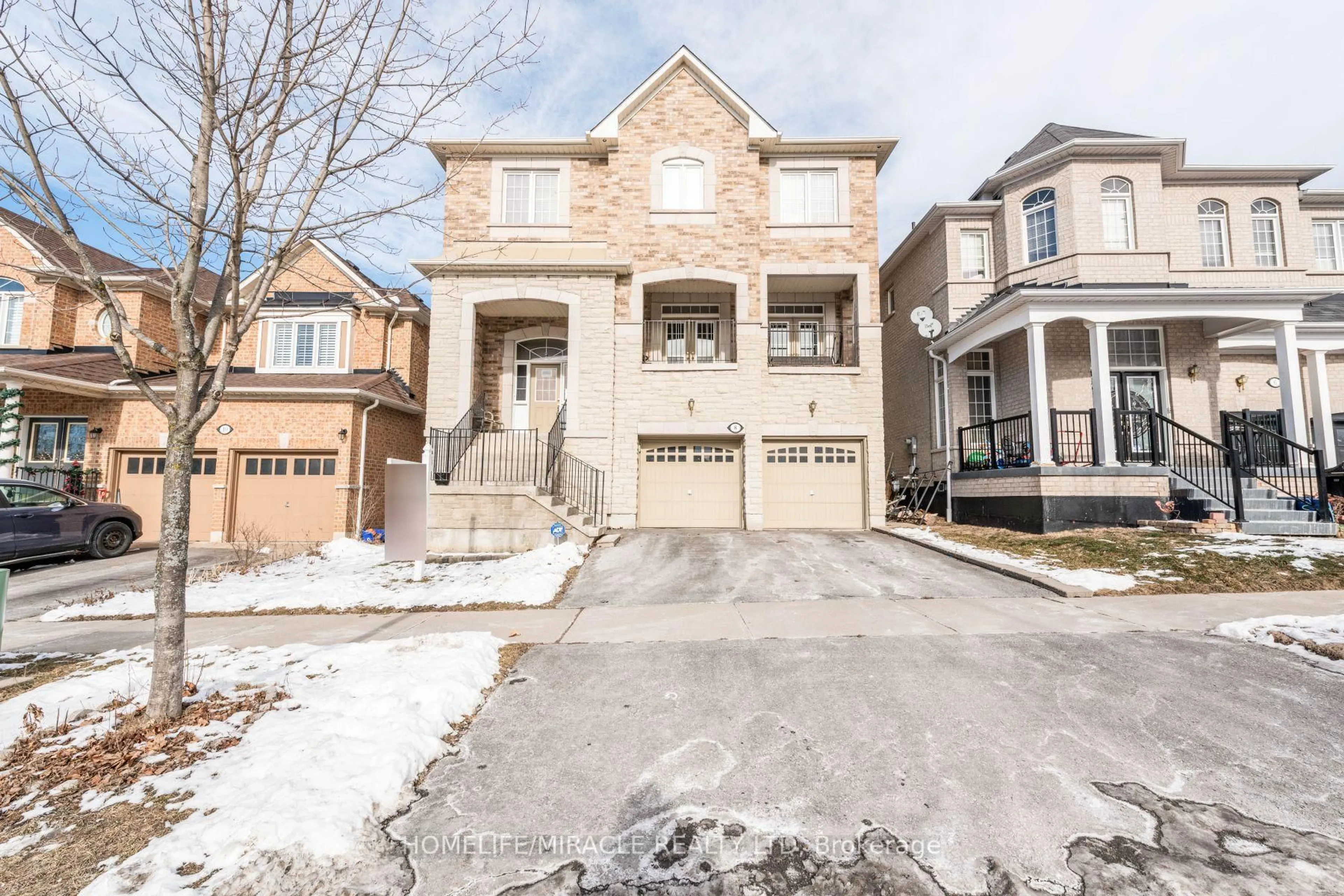 Home with brick exterior material, street for 8 Solway Cres, Ajax Ontario L1Z 0A7