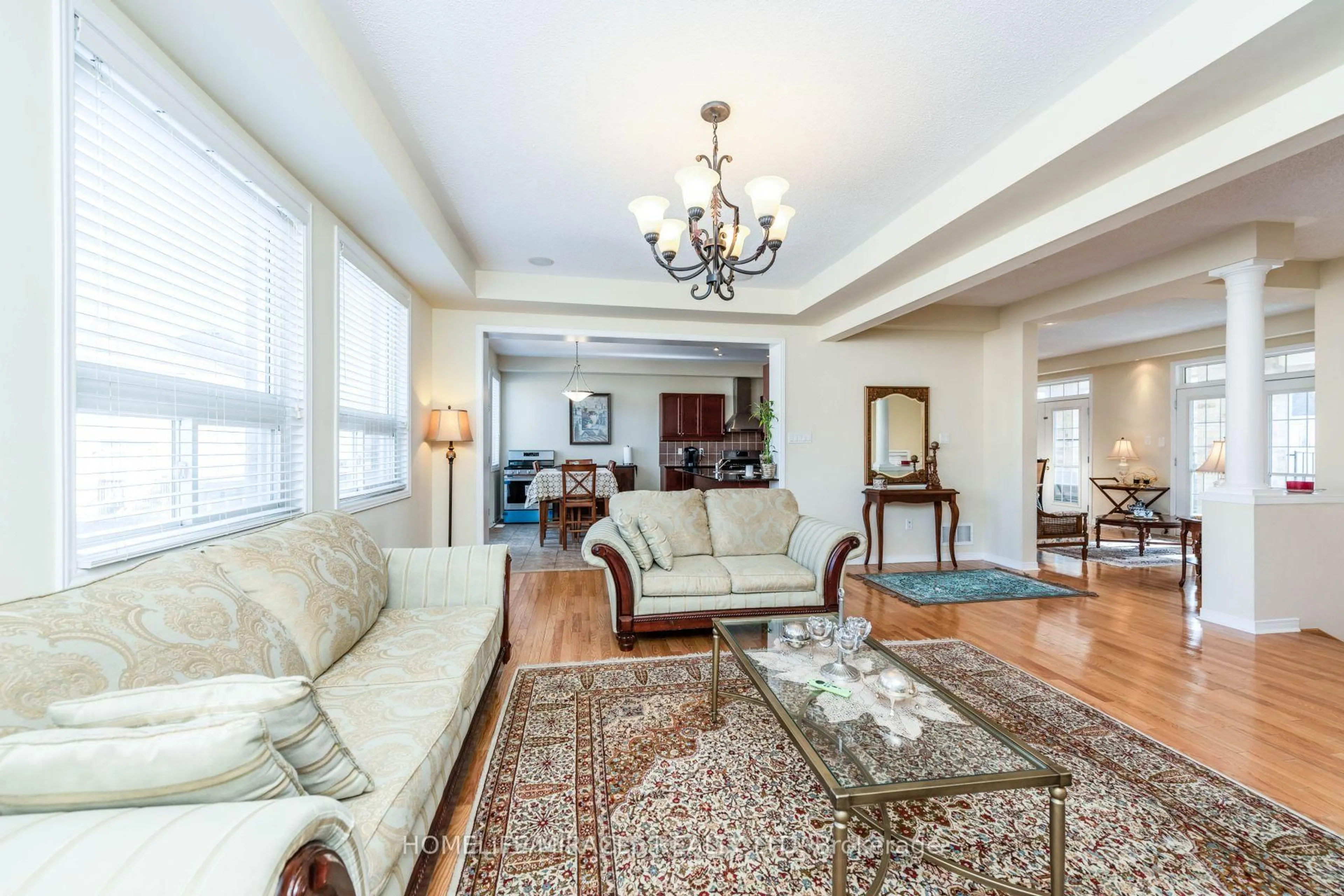 Living room with furniture, unknown for 8 Solway Cres, Ajax Ontario L1Z 0A7