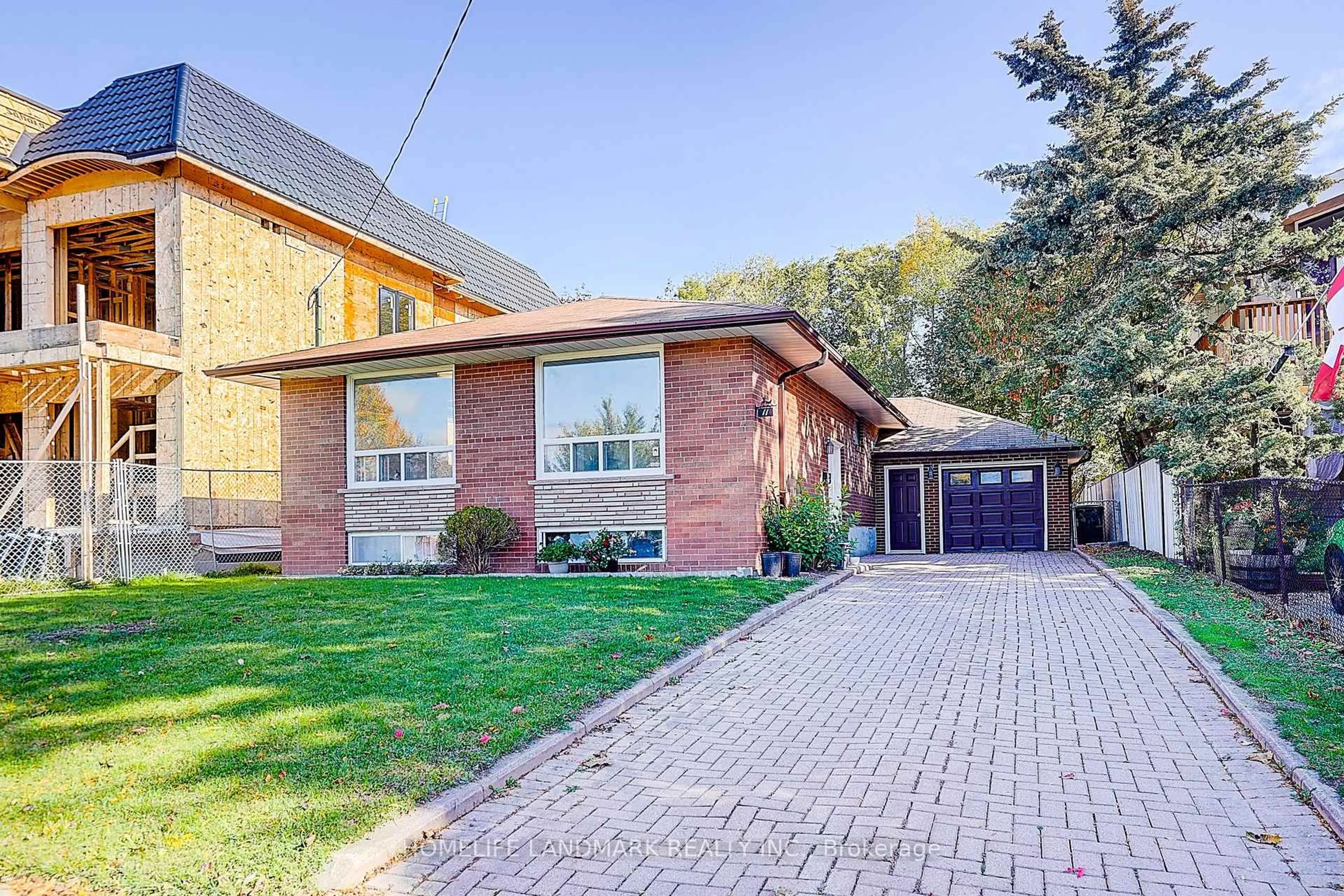 Home with brick exterior material, street for 11 Doerr Rd, Toronto Ontario M1P 4M7