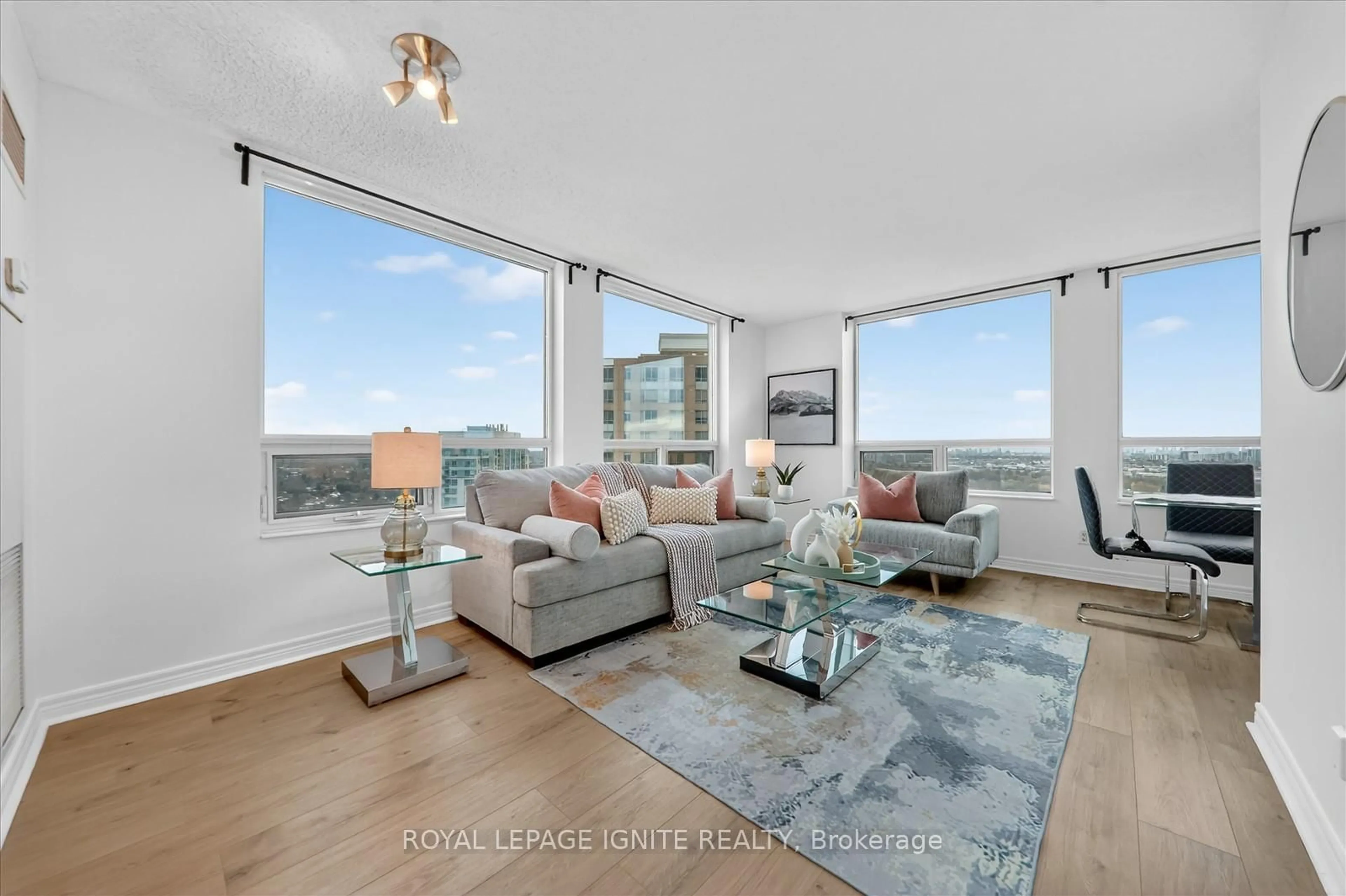 Living room with furniture, unknown for 83 Borough Dr #2213, Toronto Ontario M1P 5E4