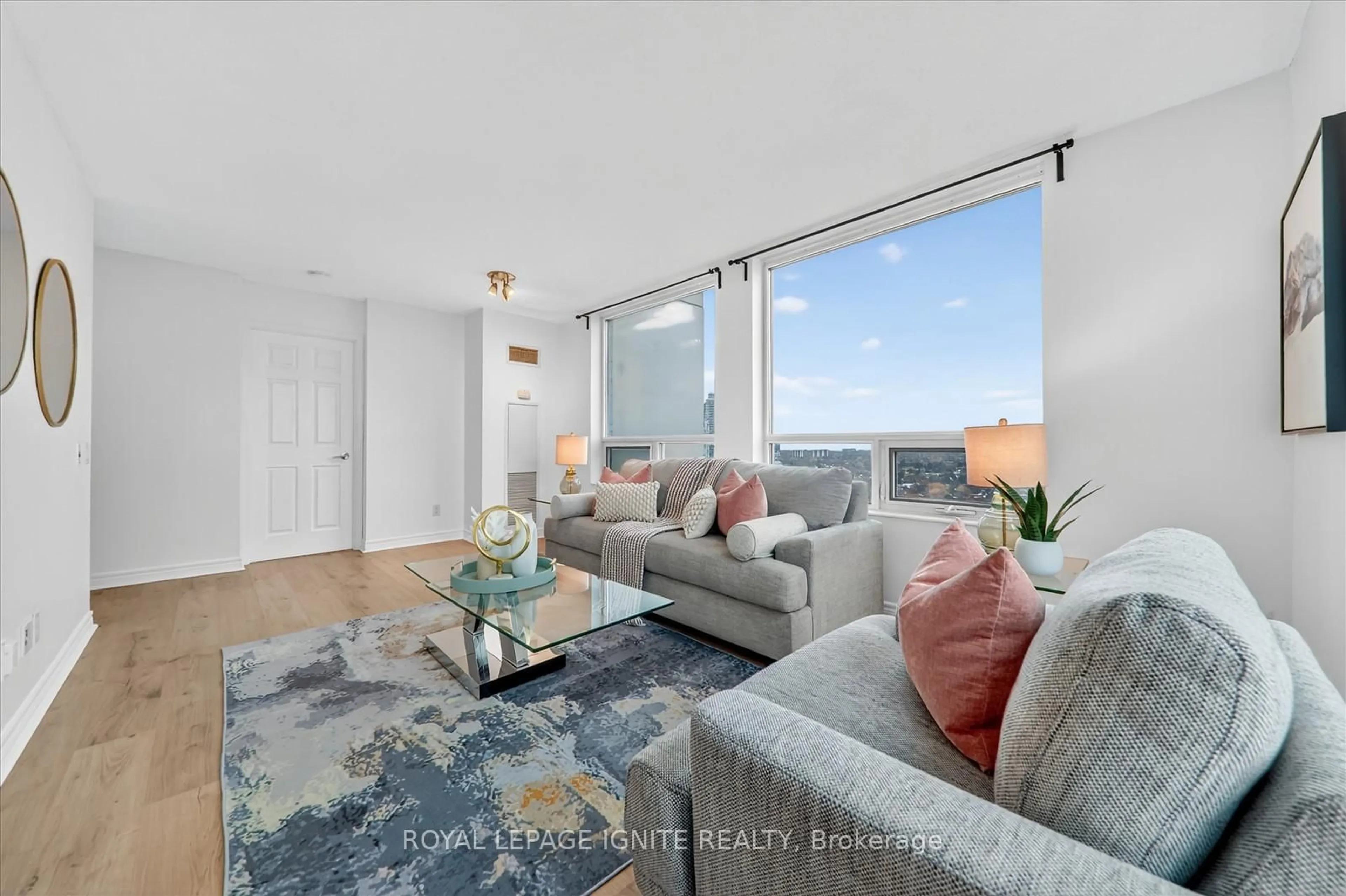 Living room with furniture, unknown for 83 Borough Dr #2213, Toronto Ontario M1P 5E4