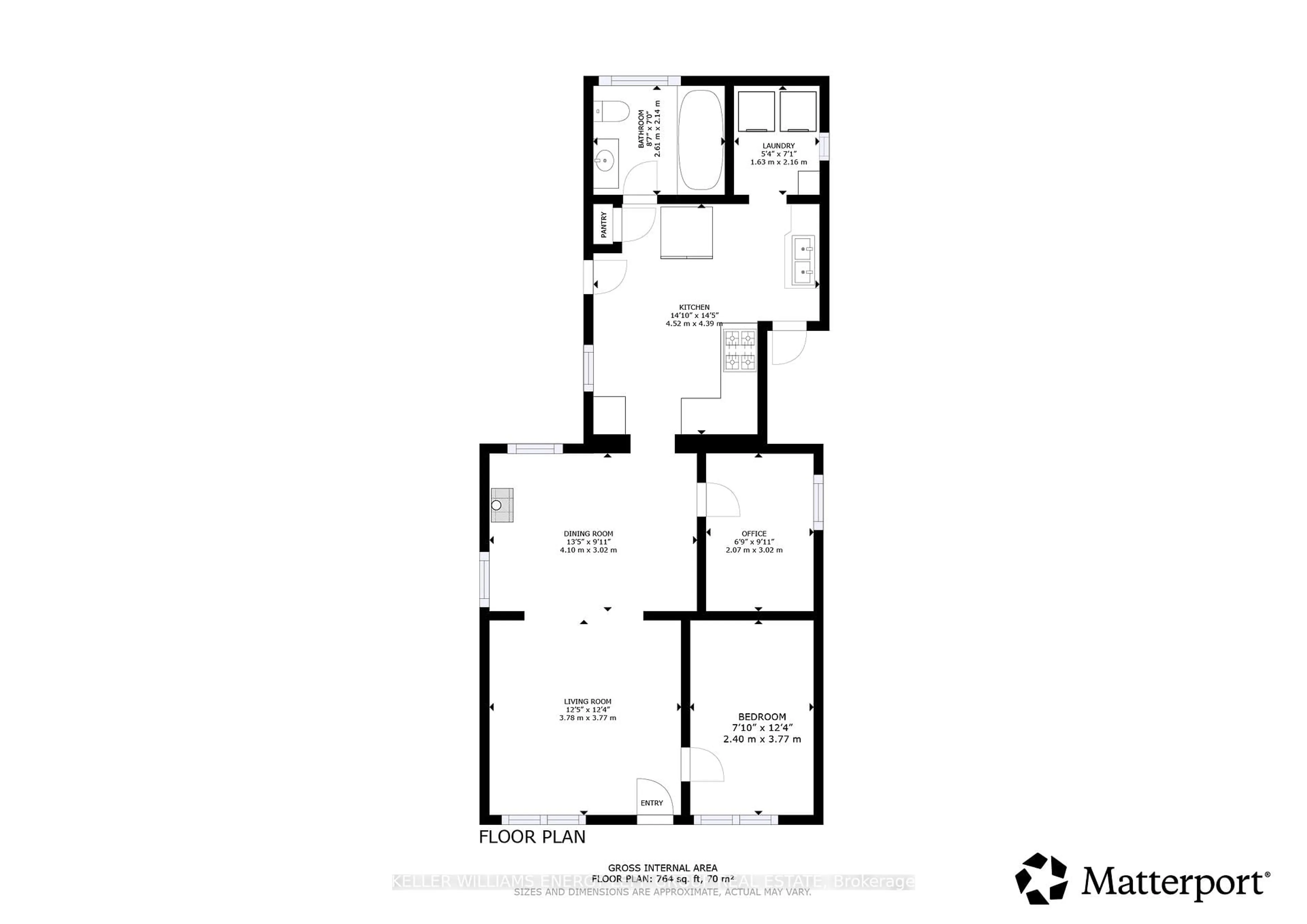Floor plan for 61 Wellington St, Clarington Ontario L1C 1V6