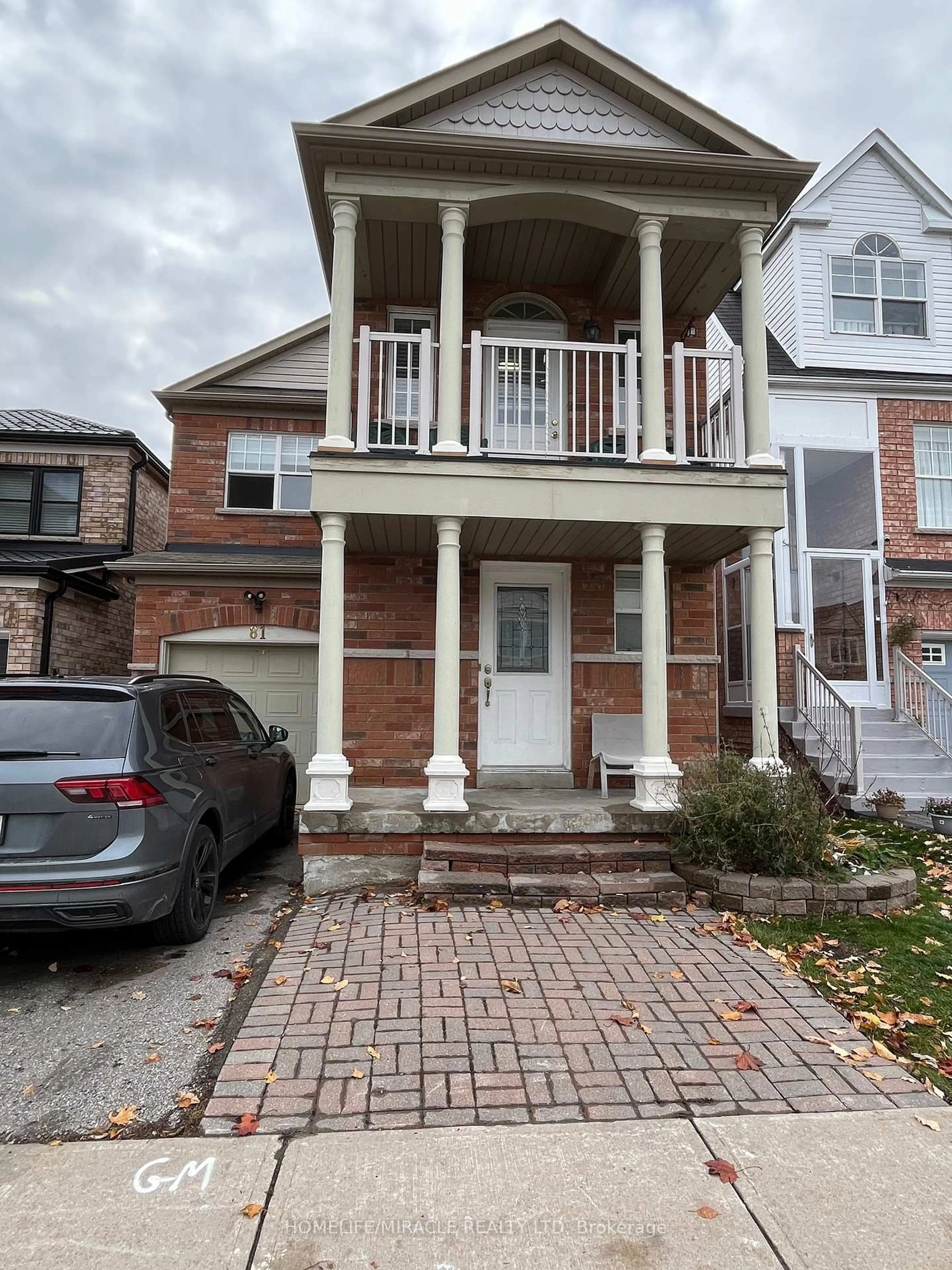 Home with brick exterior material, street for 81 Vessel Cres, Toronto Ontario M1C 5K6