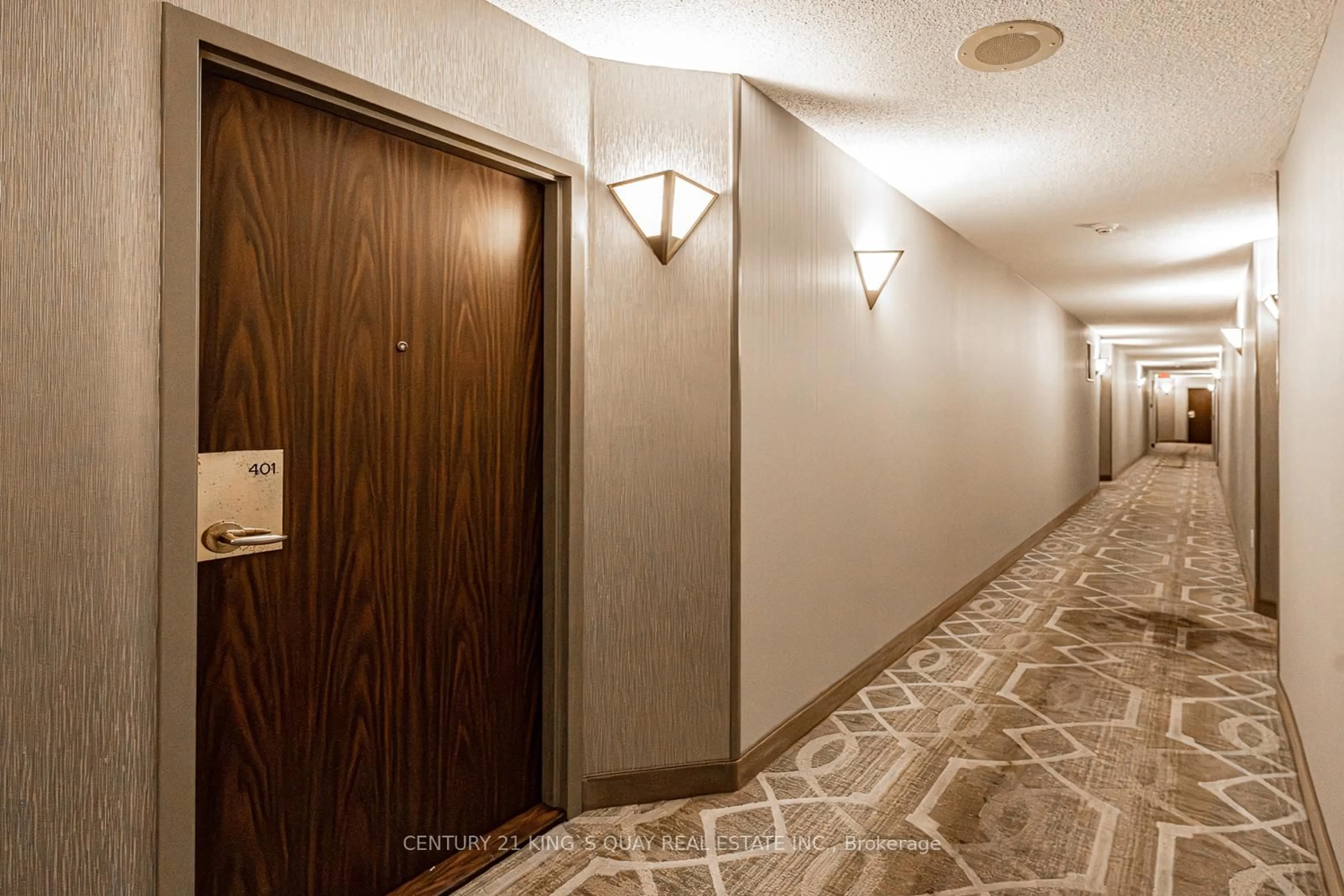 Indoor foyer for 350 Alton Towers Circ #401, Toronto Ontario M1V 5E3