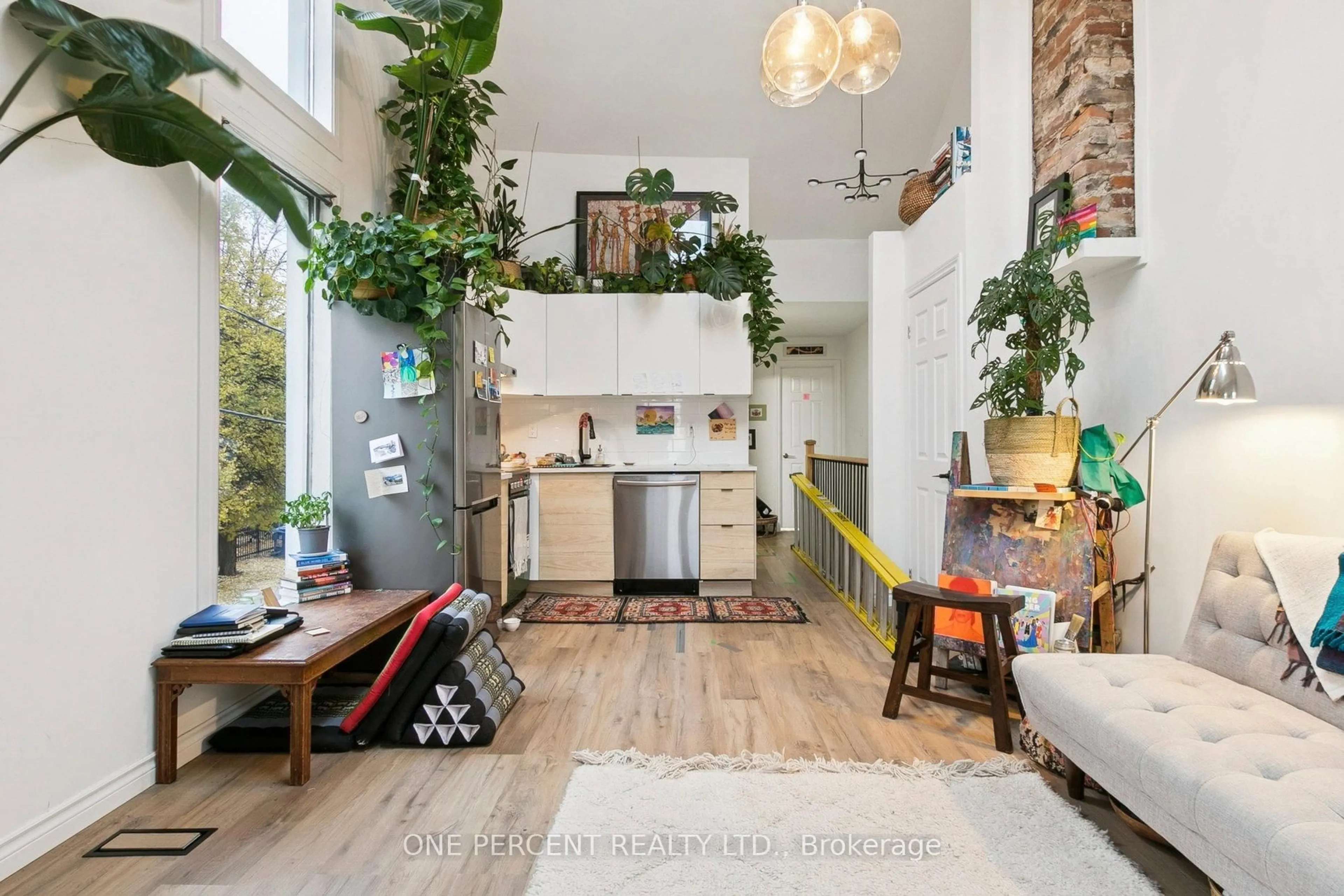 Open concept kitchen, unknown for 119 De Grassi St, Toronto Ontario M4M 2K5