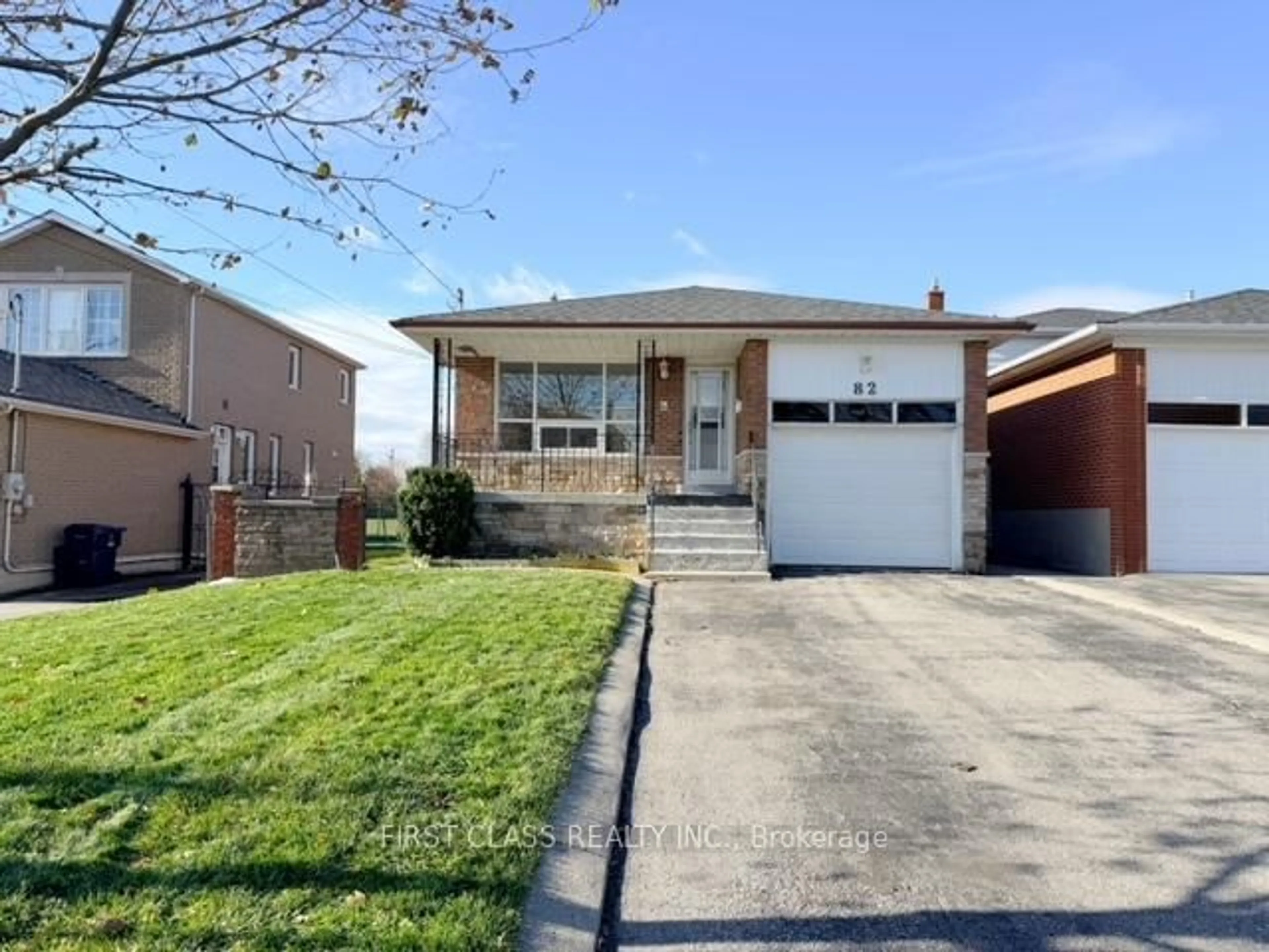 Home with brick exterior material, street for 82 Gooderham Dr, Toronto Ontario M1R 3G7