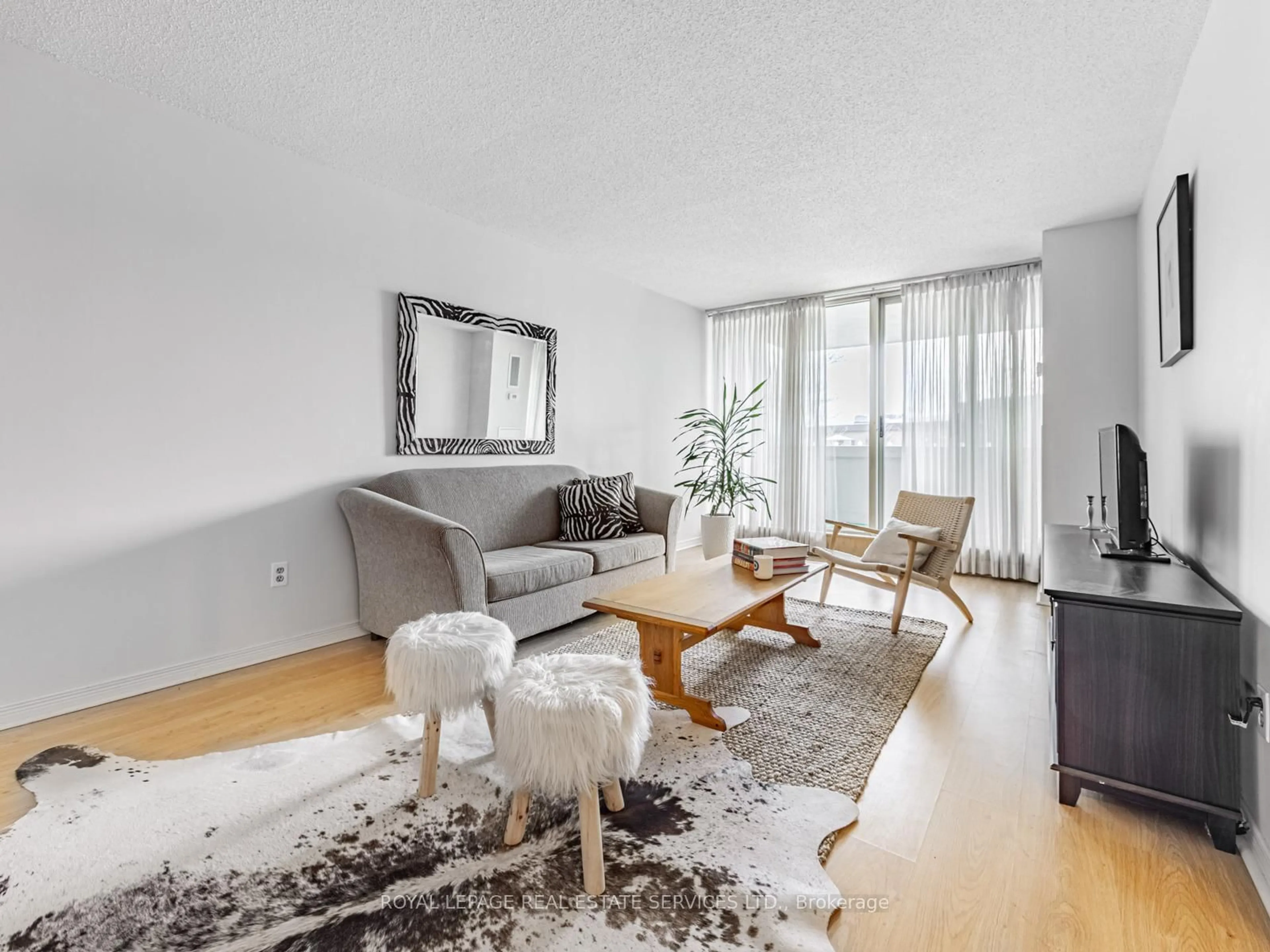 Living room with furniture, unknown for 44 Falby Crt #205, Ajax Ontario L1S 3L1