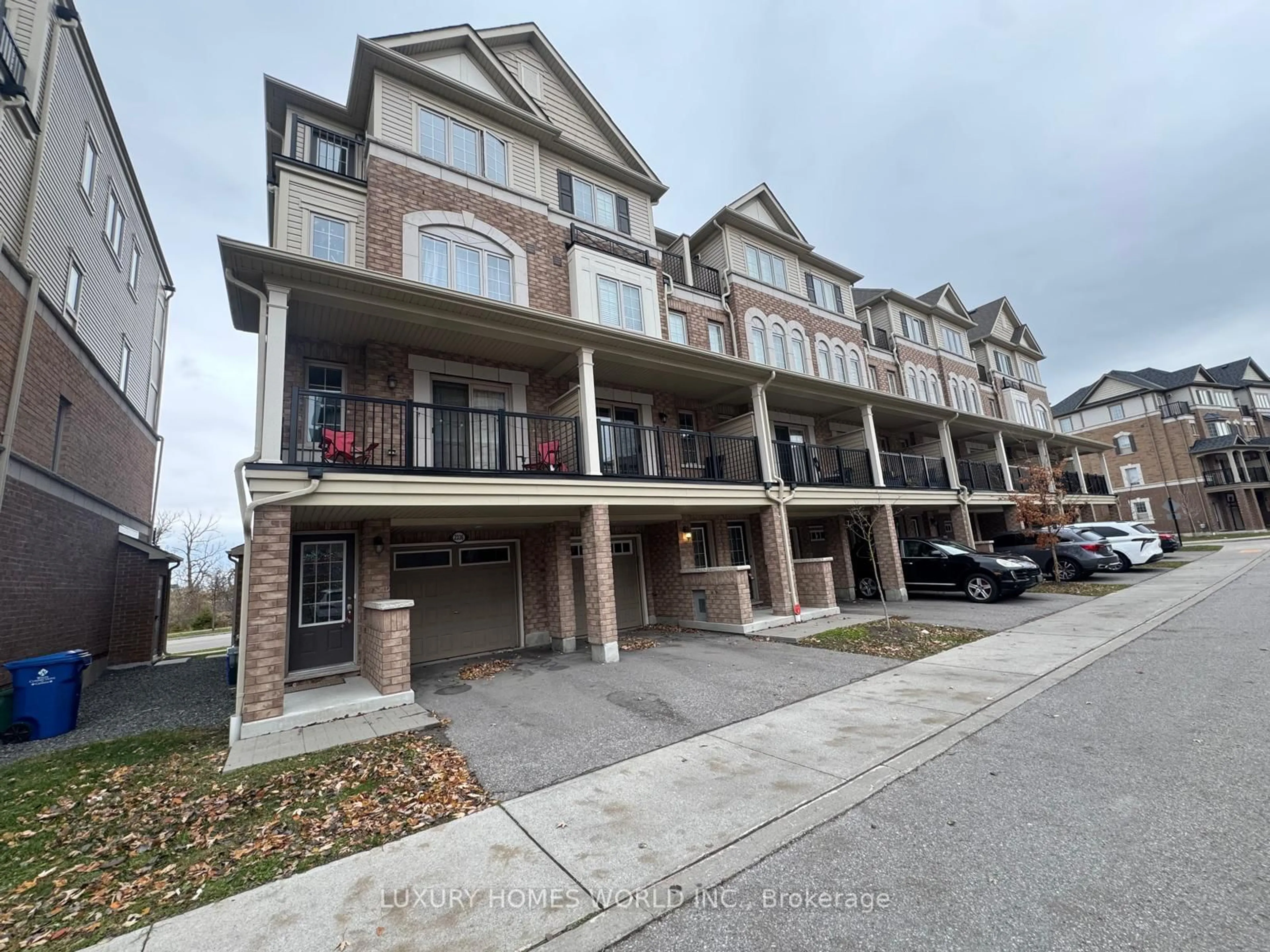 A pic from outside/outdoor area/front of a property/back of a property/a pic from drone, unknown for 2336 Chevron Prince Path #330, Oshawa Ontario L1L 0K8