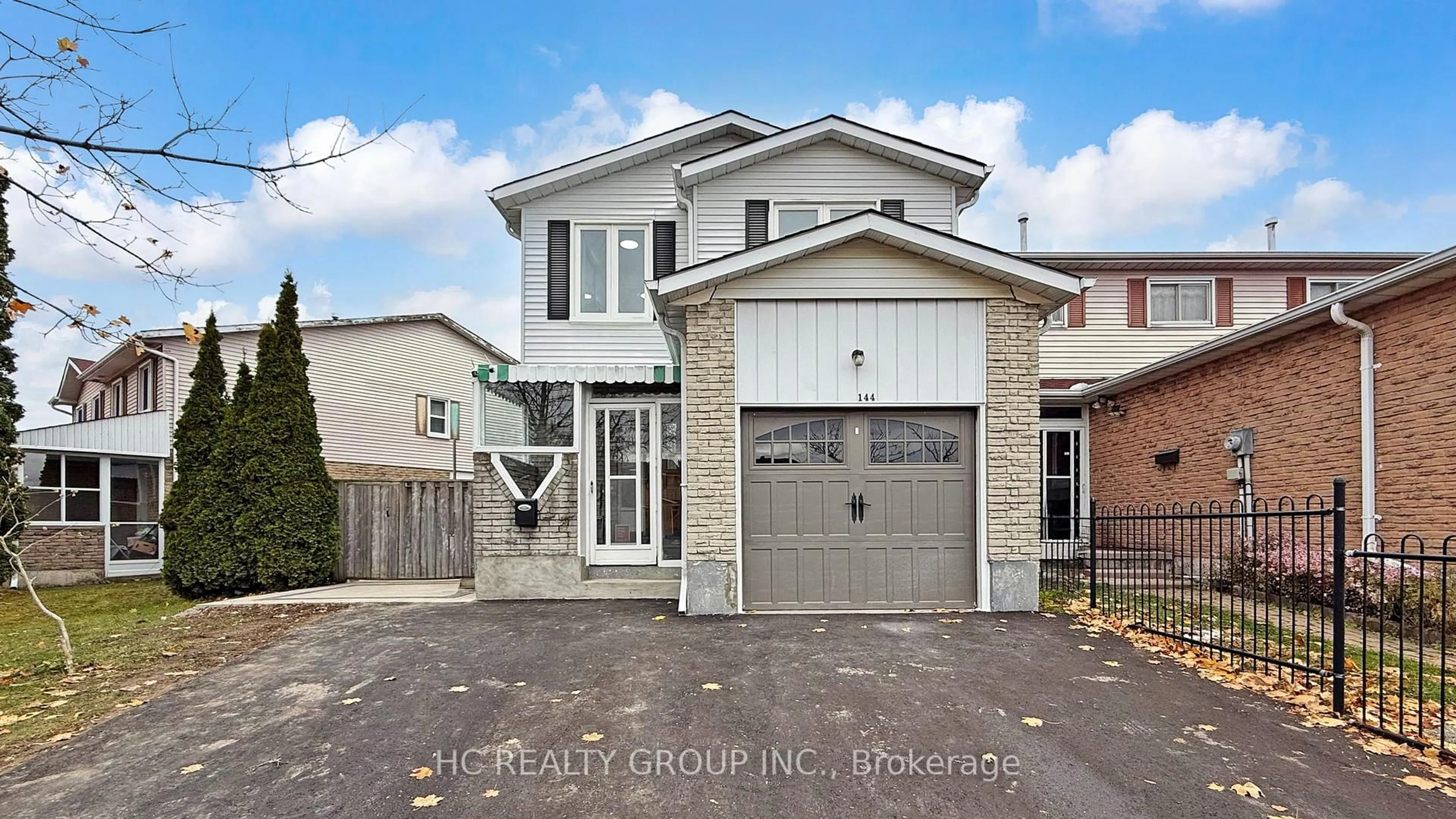 Home with brick exterior material, street for 144 Silver Springs Blvd, Toronto Ontario M1V 1N1