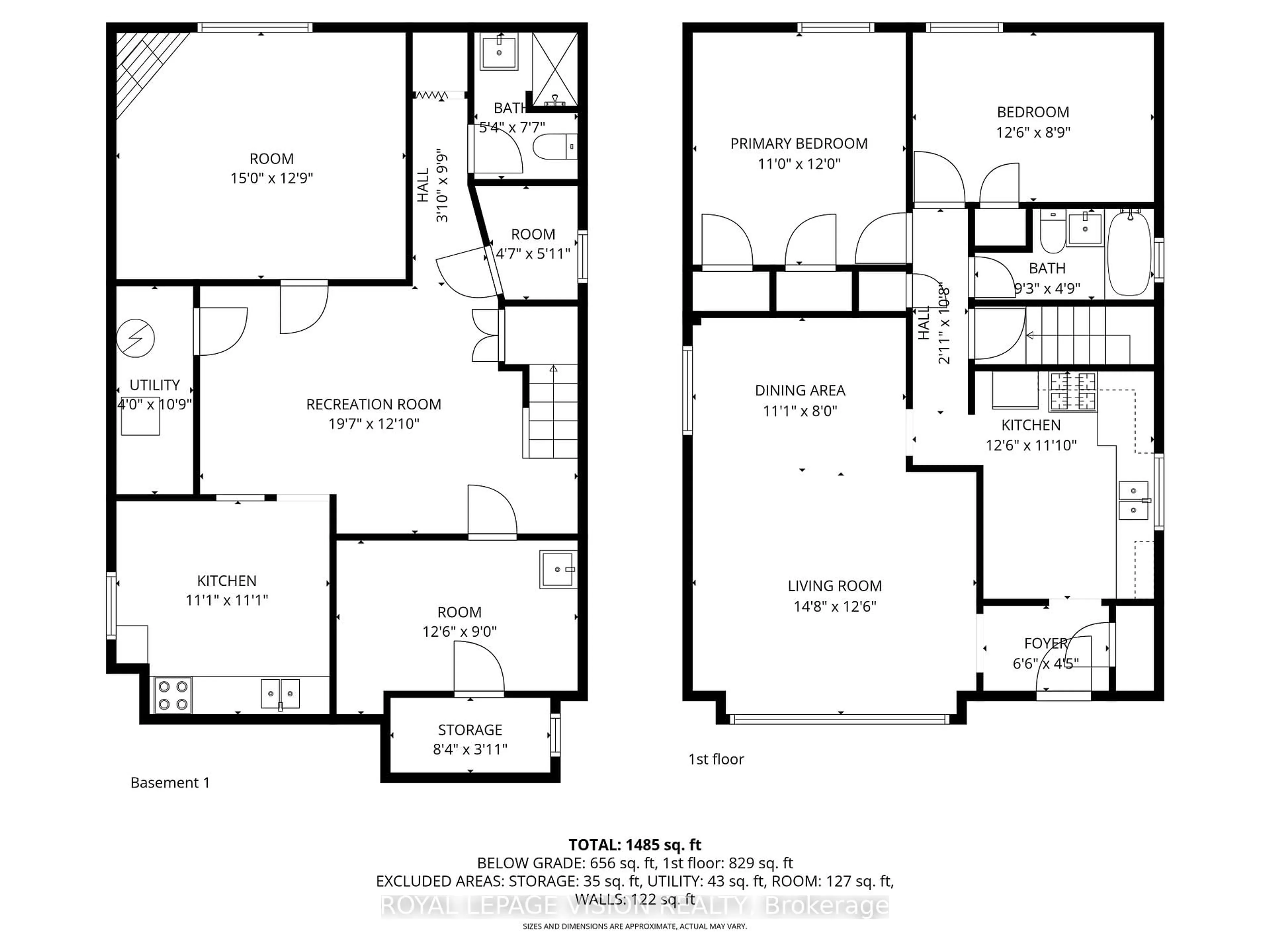 Floor plan for 29 Donora Dr, Toronto Ontario M4B 1B6