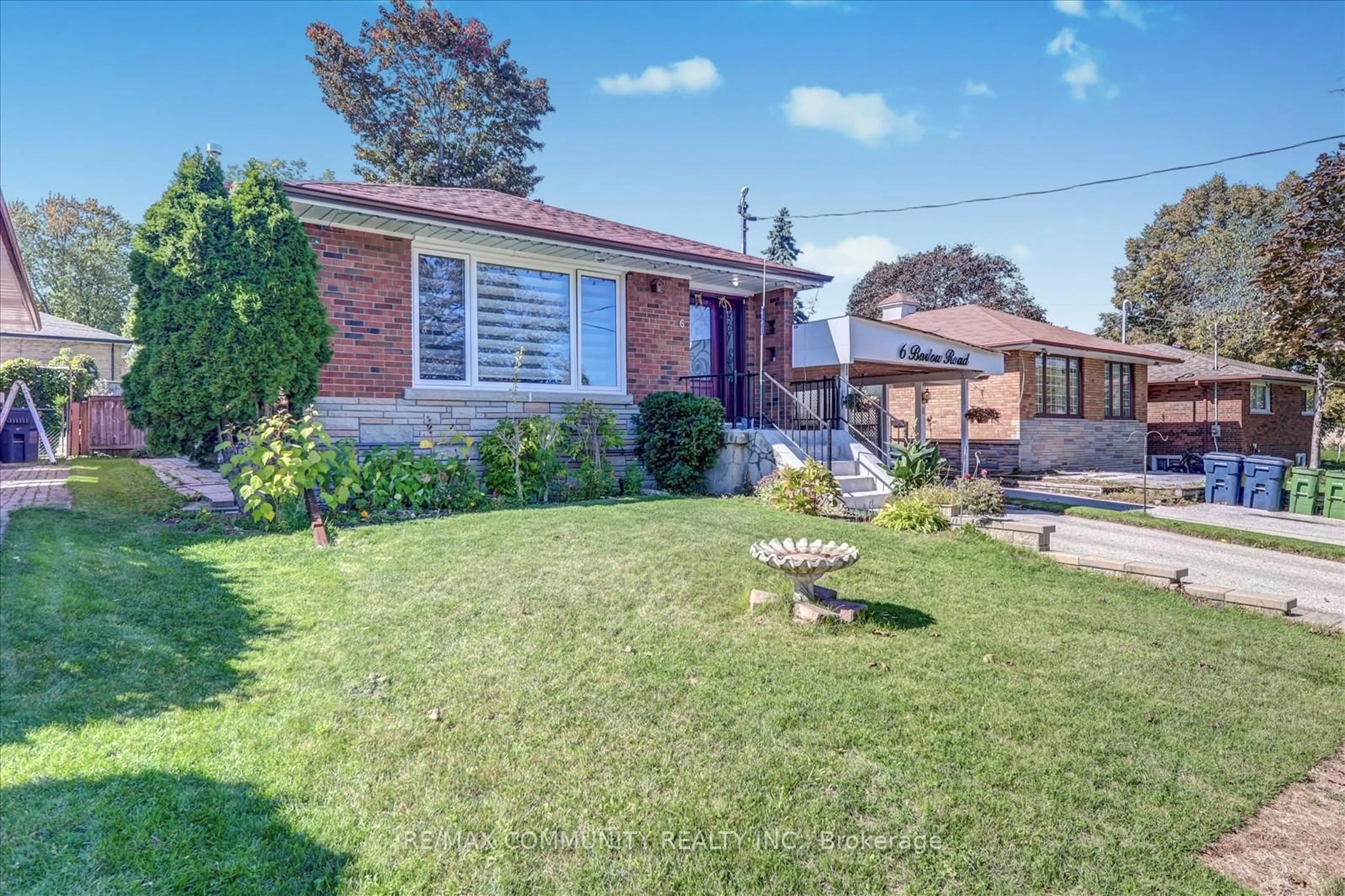 Home with brick exterior material, street for 6 Barlow Rd, Toronto Ontario M1G 2B4