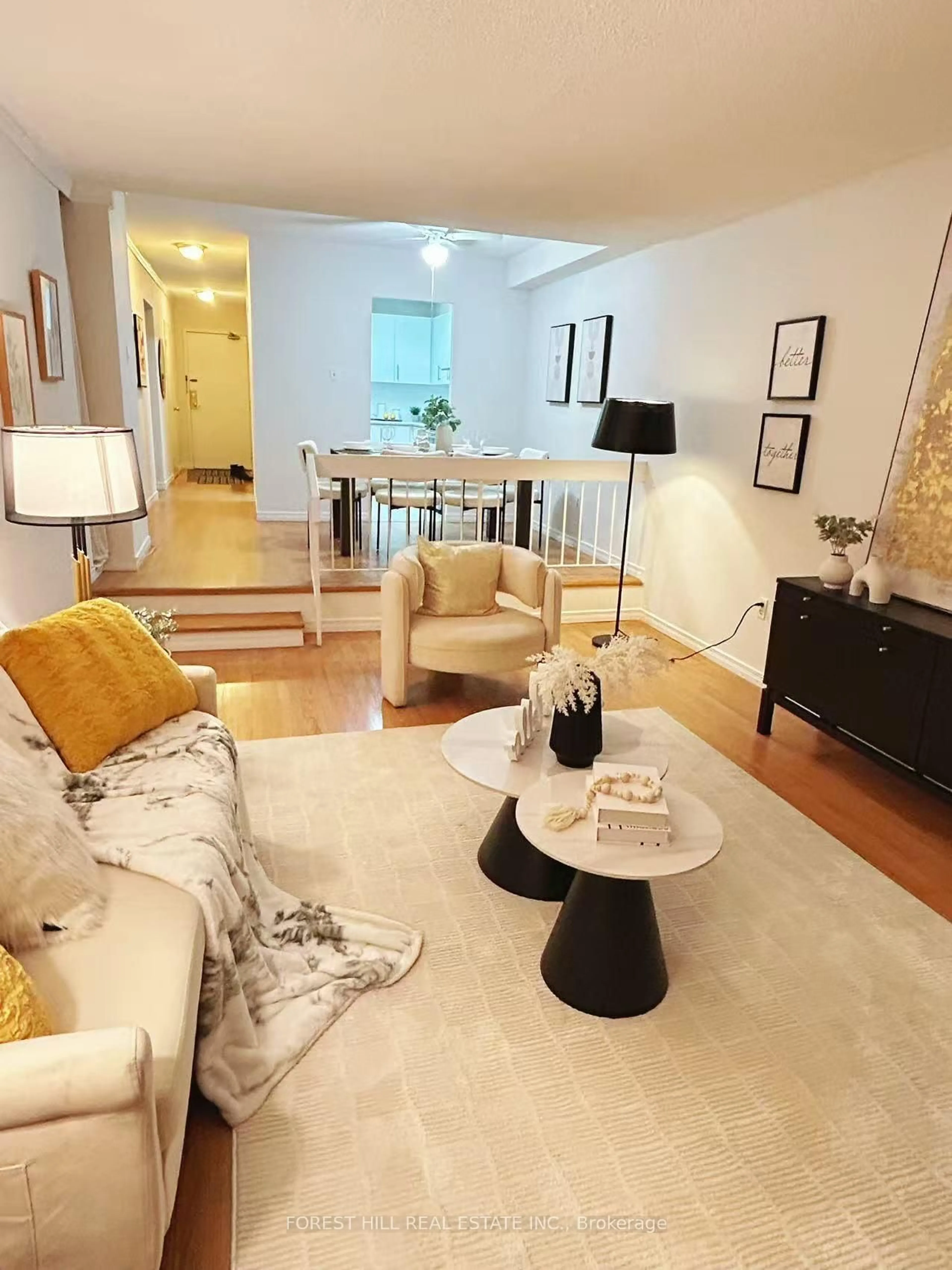 Living room with furniture, unknown for 4101 Sheppard Ave #306, Toronto Ontario M1S 3H3