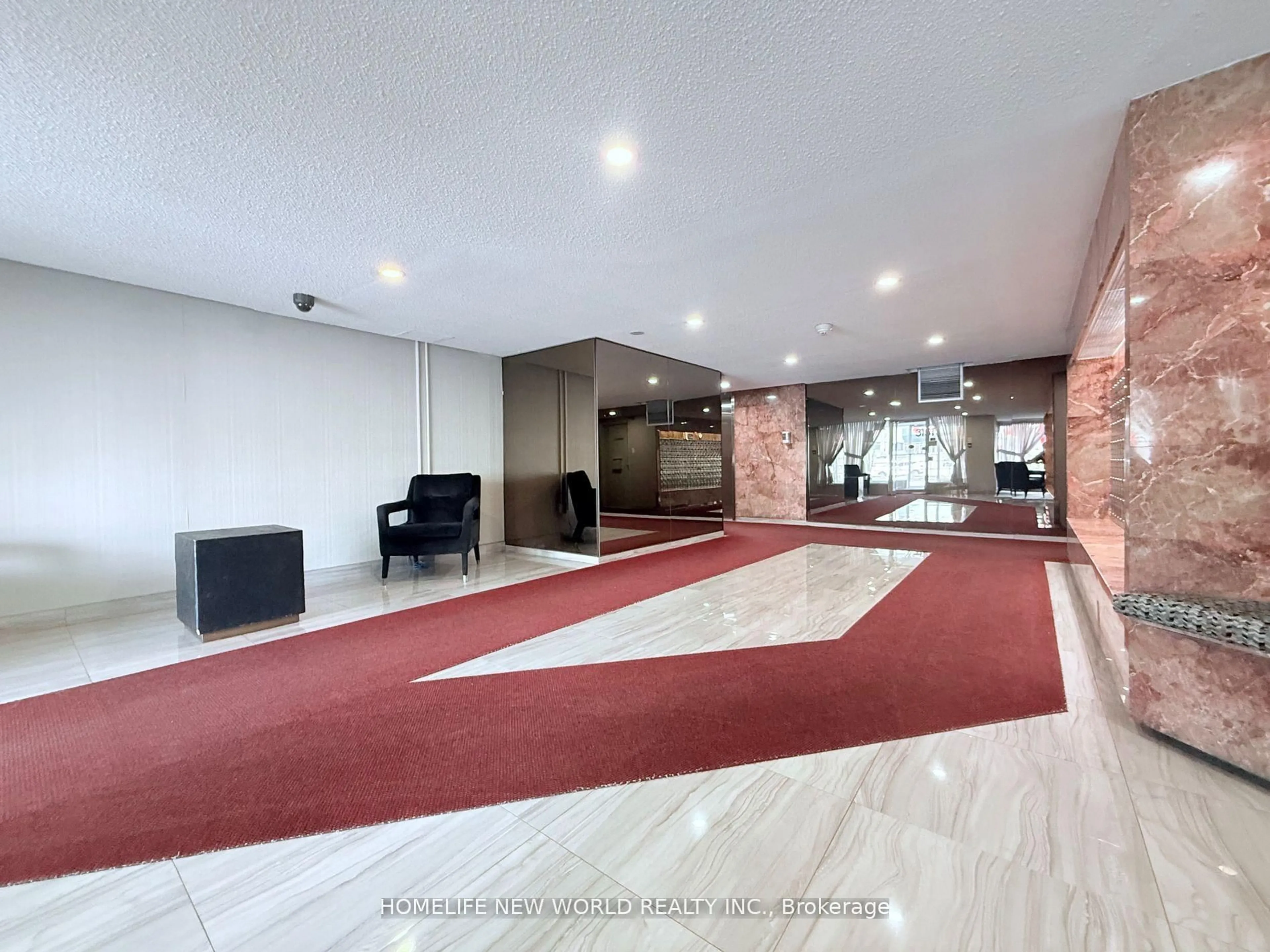 Lobby for 3151 Bridletowne Circ #1901, Toronto Ontario M1W 2T1