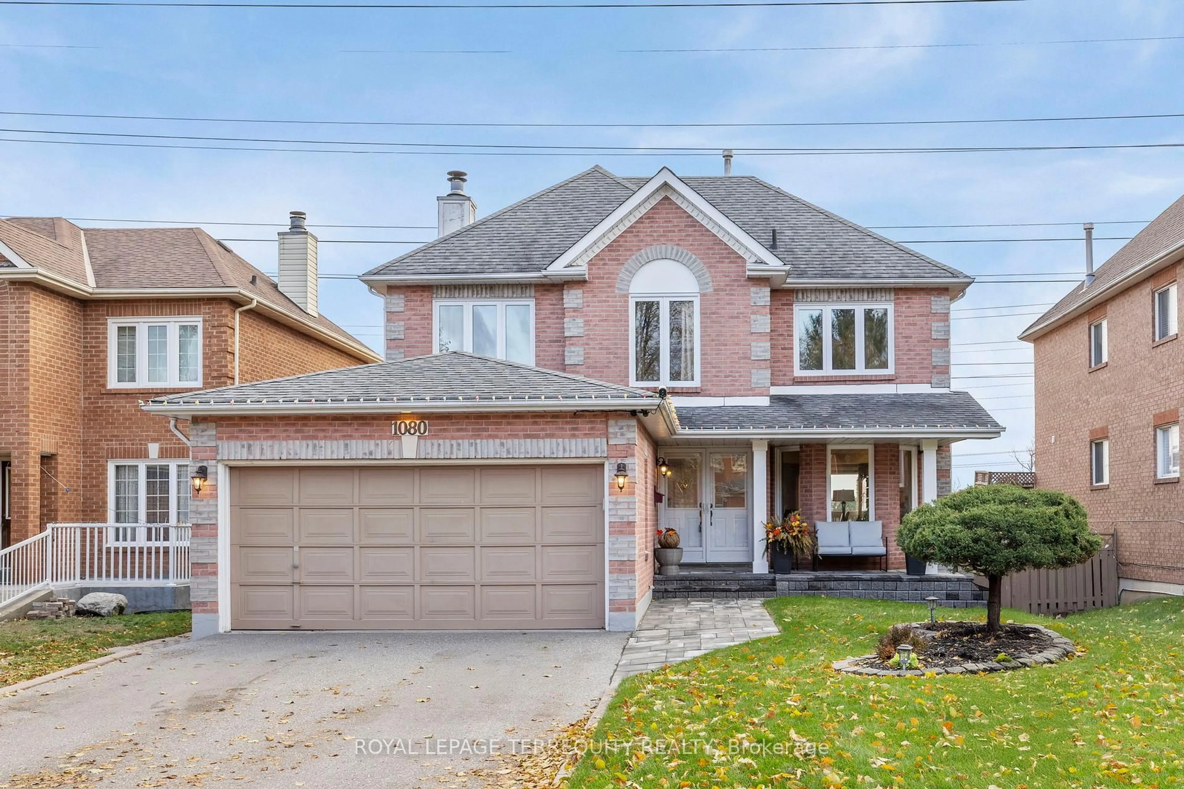 Home with brick exterior material, street for 1080 Wildrose Cres, Pickering Ontario L1X 2R3