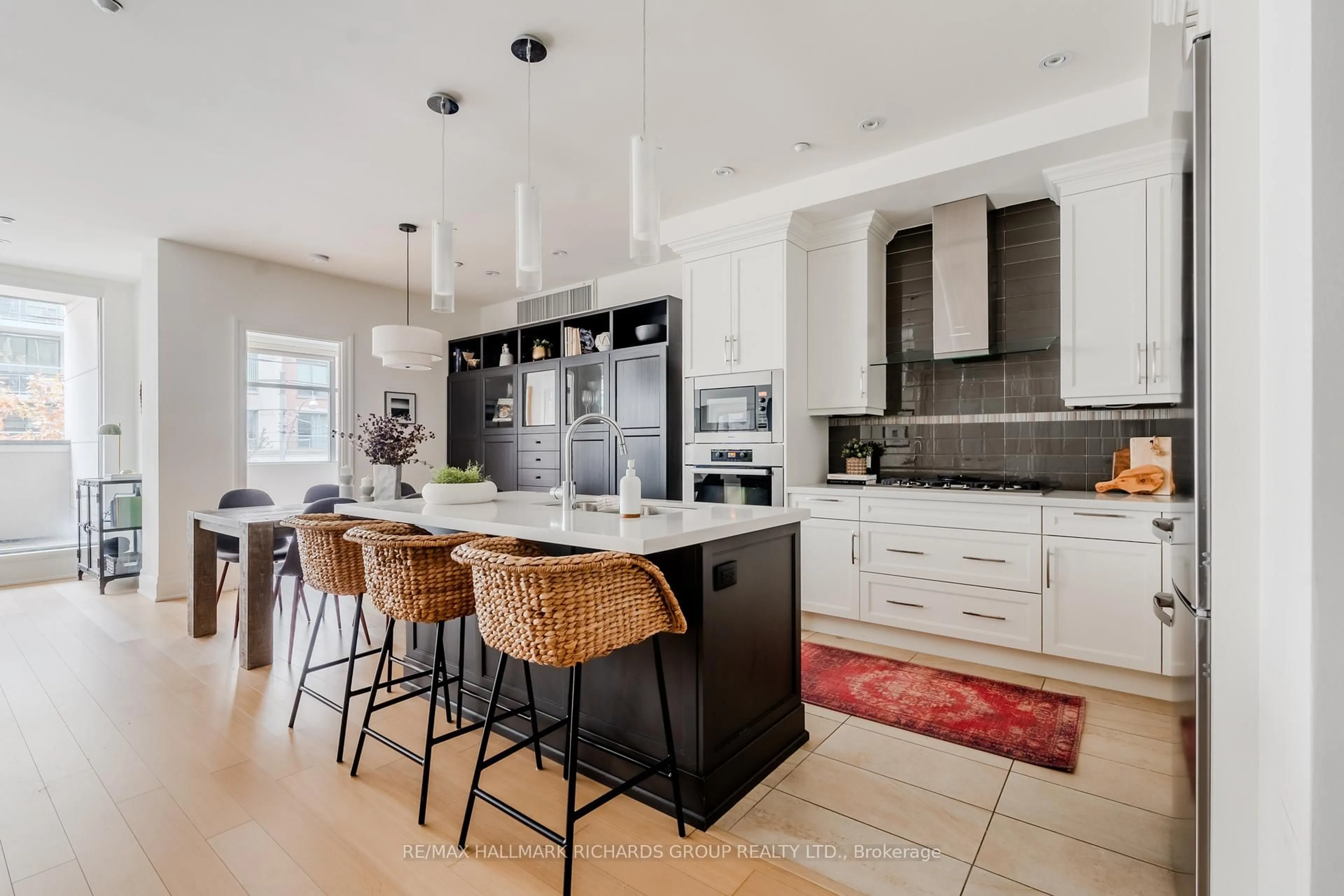 Open concept kitchen, unknown for 1 Rainsford Rd #202, Toronto Ontario M4L 3N5