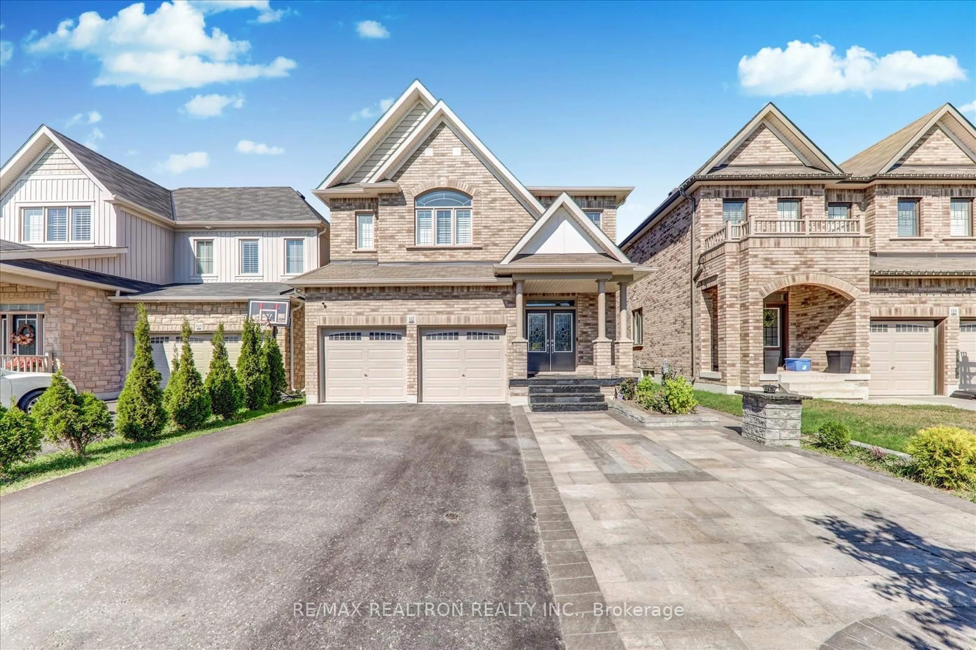 Home with brick exterior material, street for 112 Fred Jackman Ave, Clarington Ontario L1C 0T4
