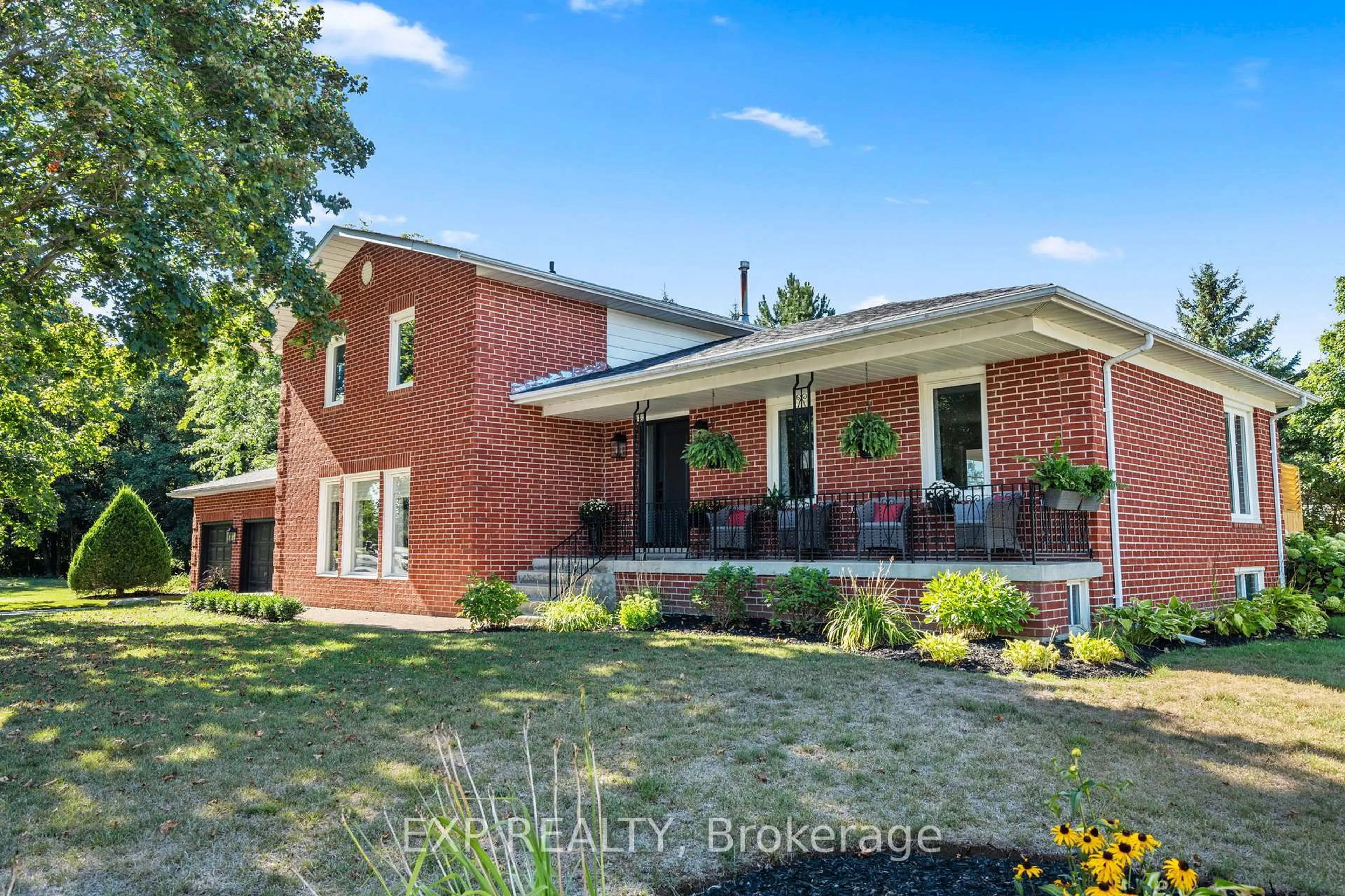 Home with brick exterior material, building for 24 Riverview Dr, Scugog Ontario L9L 1N8