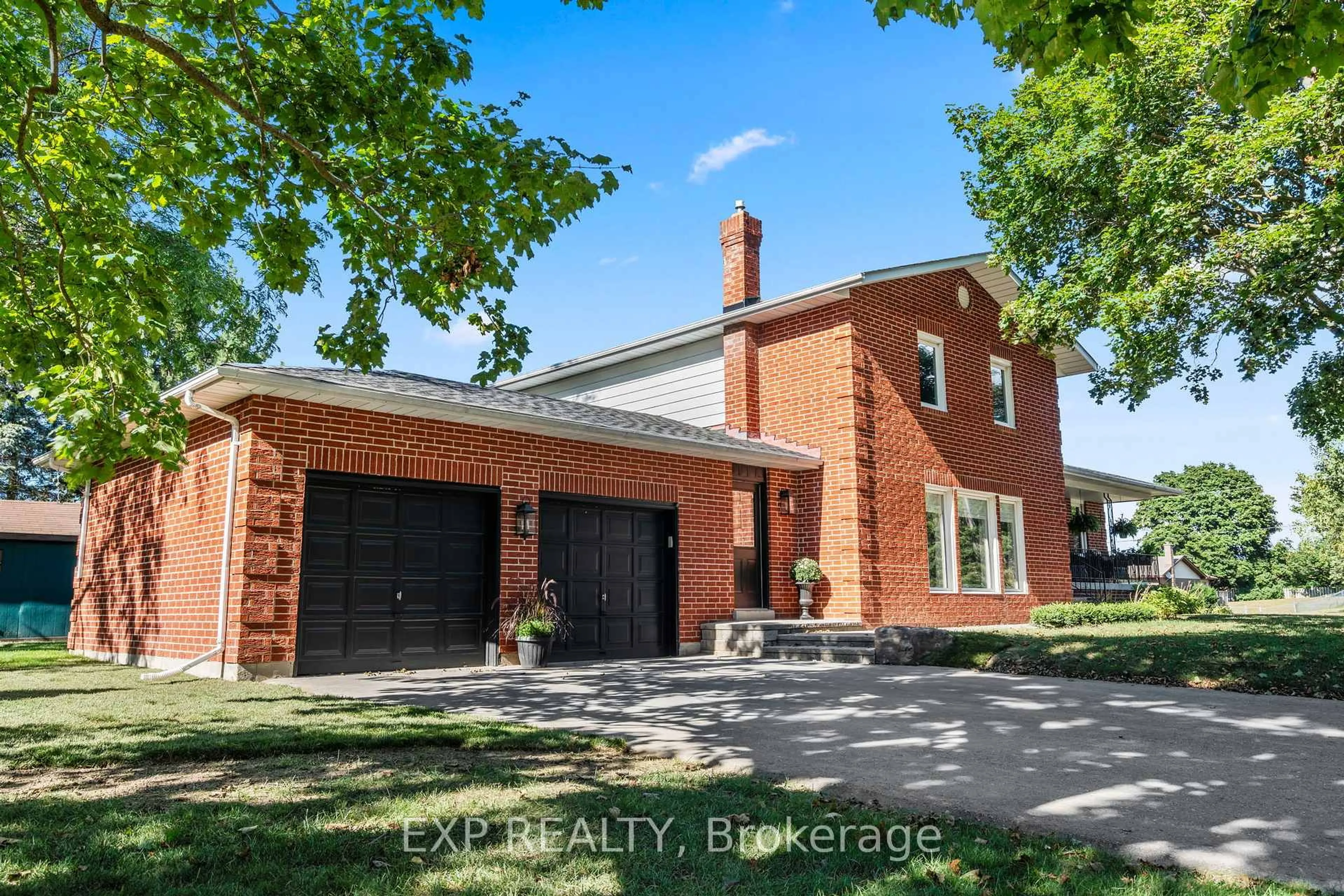 Home with brick exterior material, building for 24 Riverview Dr, Scugog Ontario L9L 1N8