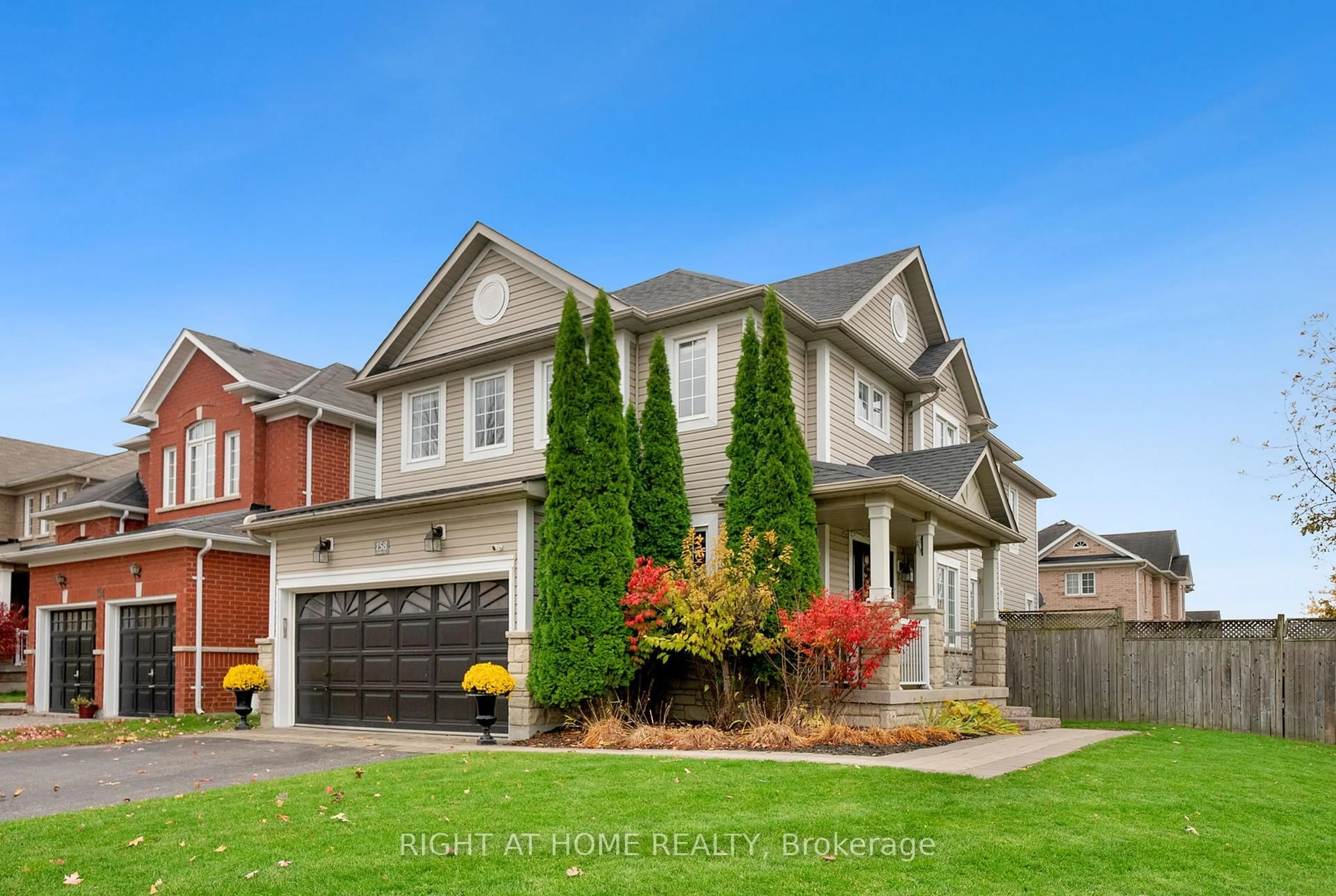 Home with brick exterior material, street for 158 Dadson Dr, Clarington Ontario L1C 5H9