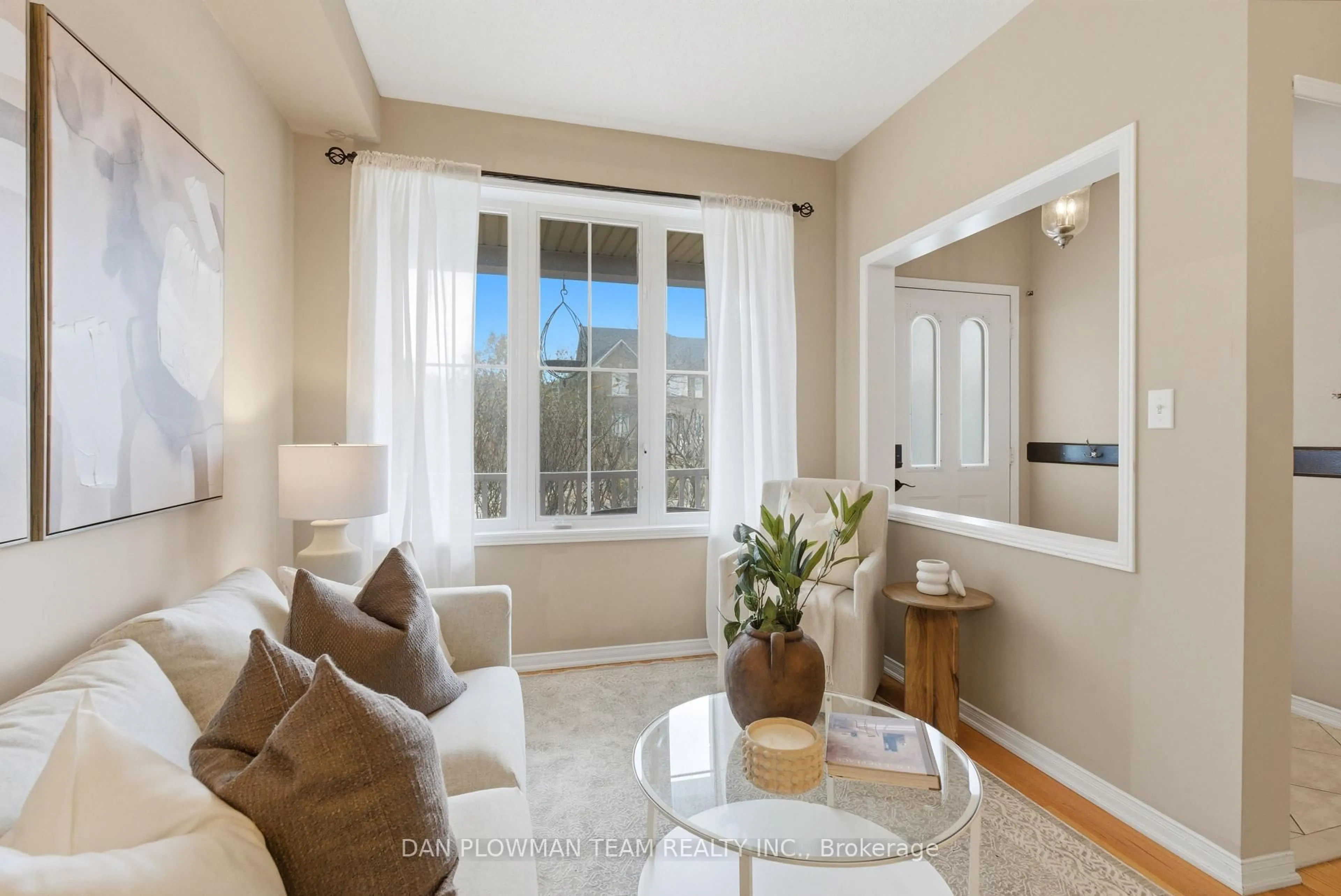 Living room with furniture, unknown for 4 Boyd Cres, Ajax Ontario L1Z 1Y2